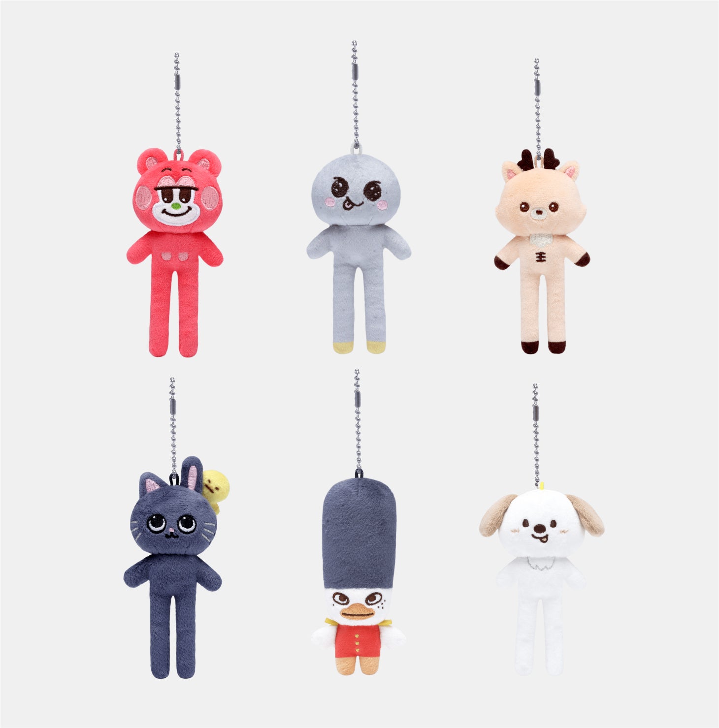 RANDOM LONG RIIZE KEY RING - RIIZE CHARACTER POP-UP 'WE LITTLE RIIZE @RIIZE PARK' MD