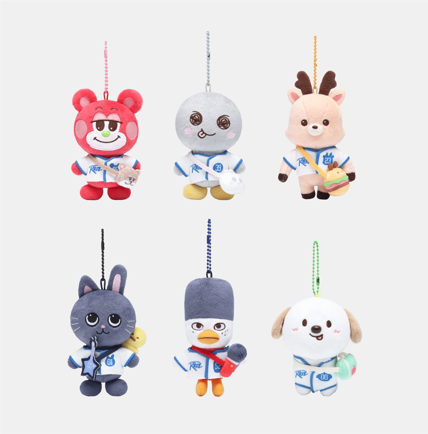 LITTLE RIIZE KEY RING - RIIZE CHARACTER POP-UP 'WE LITTLE RIIZE @RIIZE PARK' MD