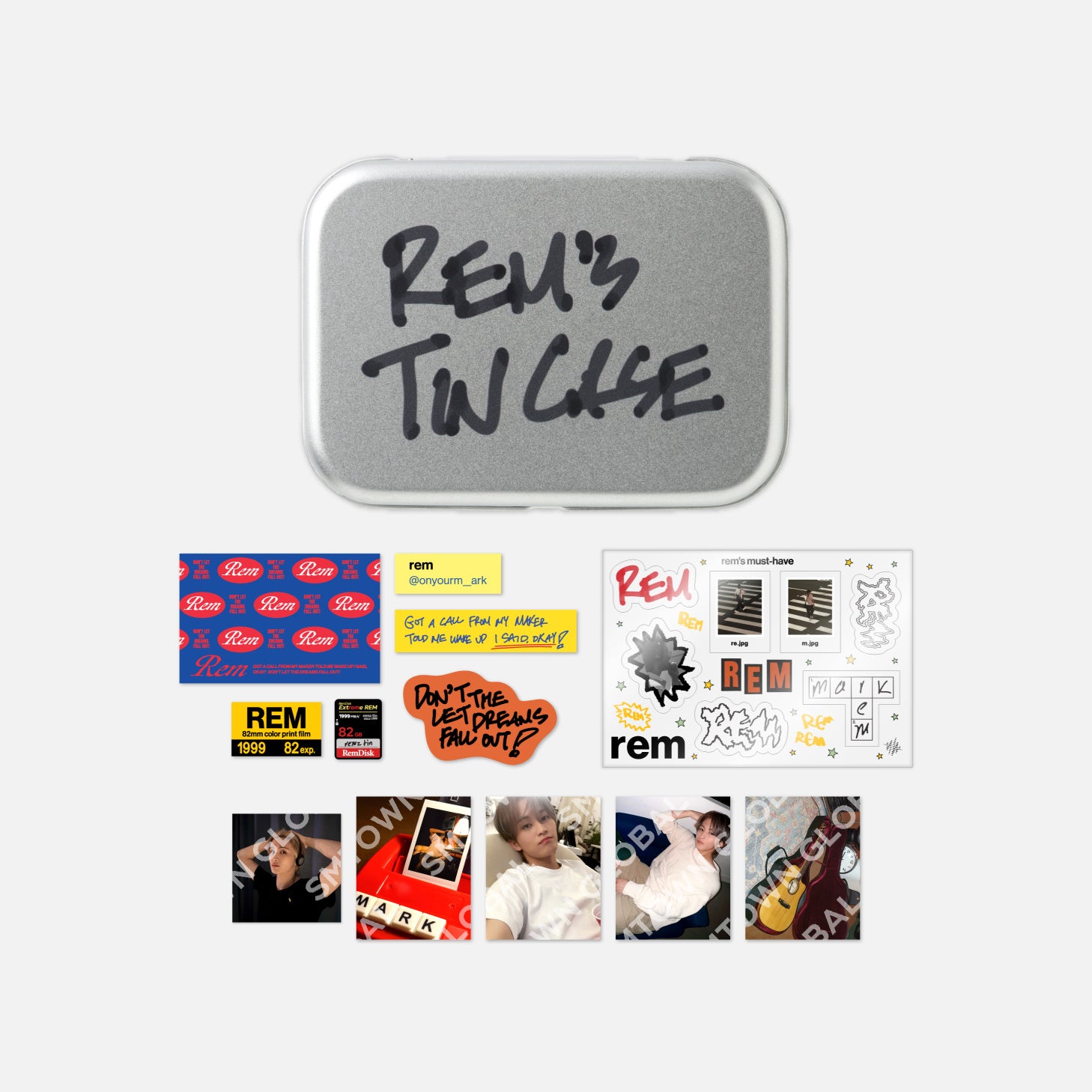 REM's TIN CASE - MARK 'The Firstfruit - The 1st Album' MD