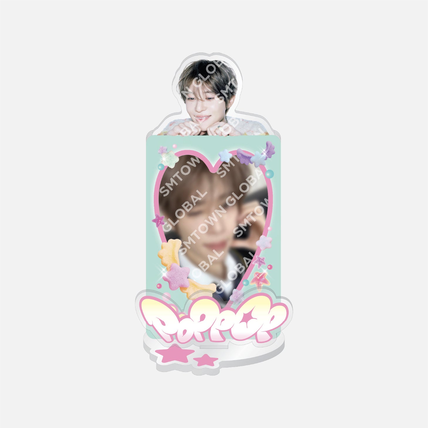 ACRYLIC PHOTO CARD STAND SET - NCT WISH 'poppop - The 2nd Mini Album' MD