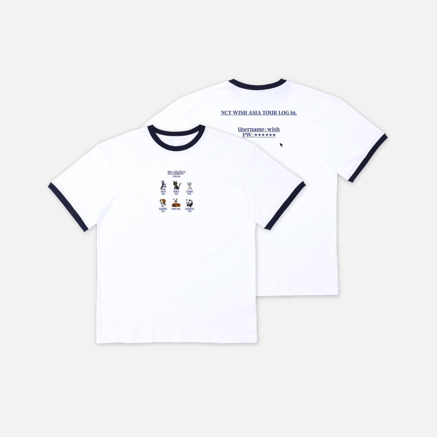 T-SHIRT - 2025 NCT WISH ASIA TOUR LOG in SEOUL MD