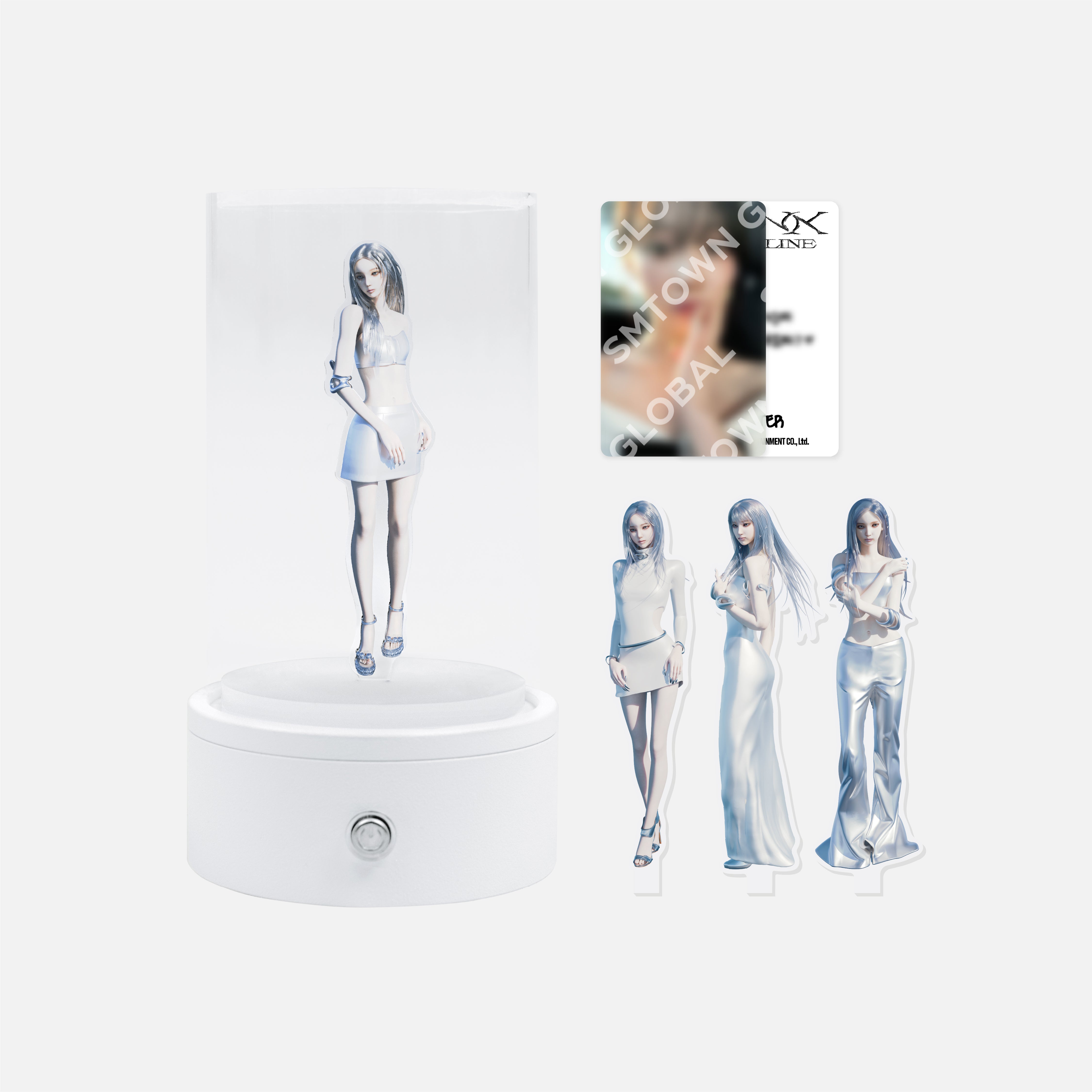 ACRYLIC MOOD LAMP SET - 2025 aespa LIVE TOUR - SYNK : aeXIS LINE - MD