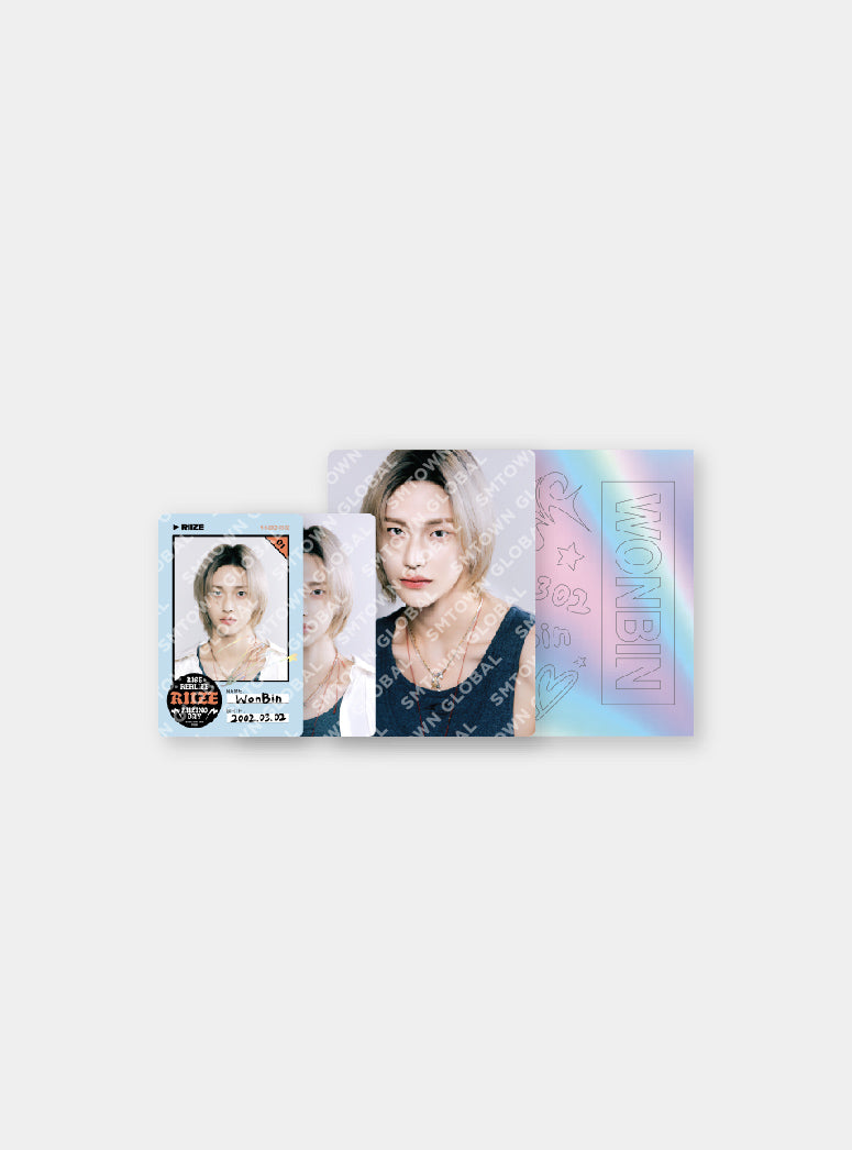 ID CARD + DECO STICKER SET - 2024 RIIZE FAN-CON 'RIIZING DAY'