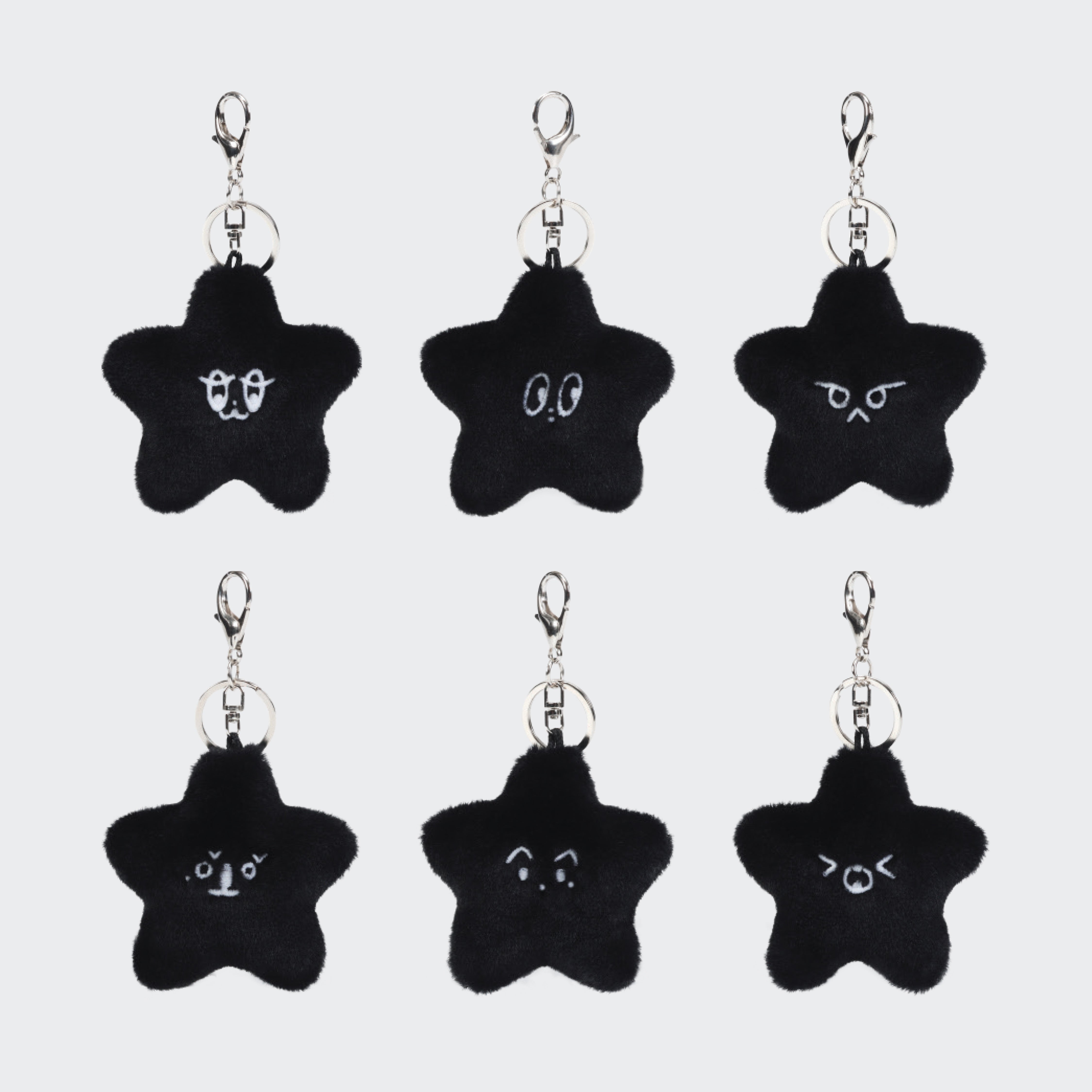 BLACK STARFISH DOLL KEYRING - NCT 127 4TH TOUR 'NEO CITY  SEOUL - THE MOMENTUM' MD