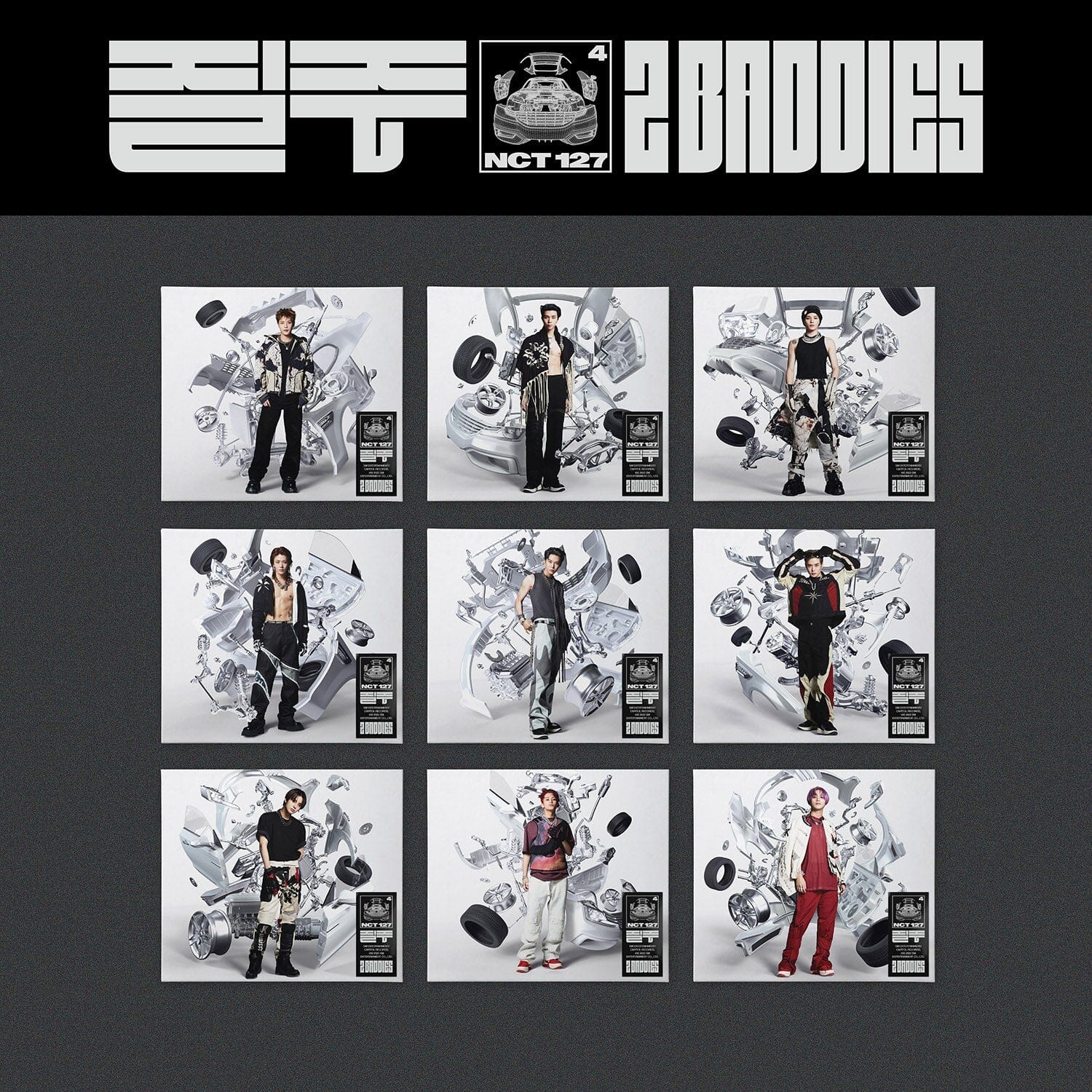 The 4th Album '2 Baddies' (Digipack Ver.) - Random