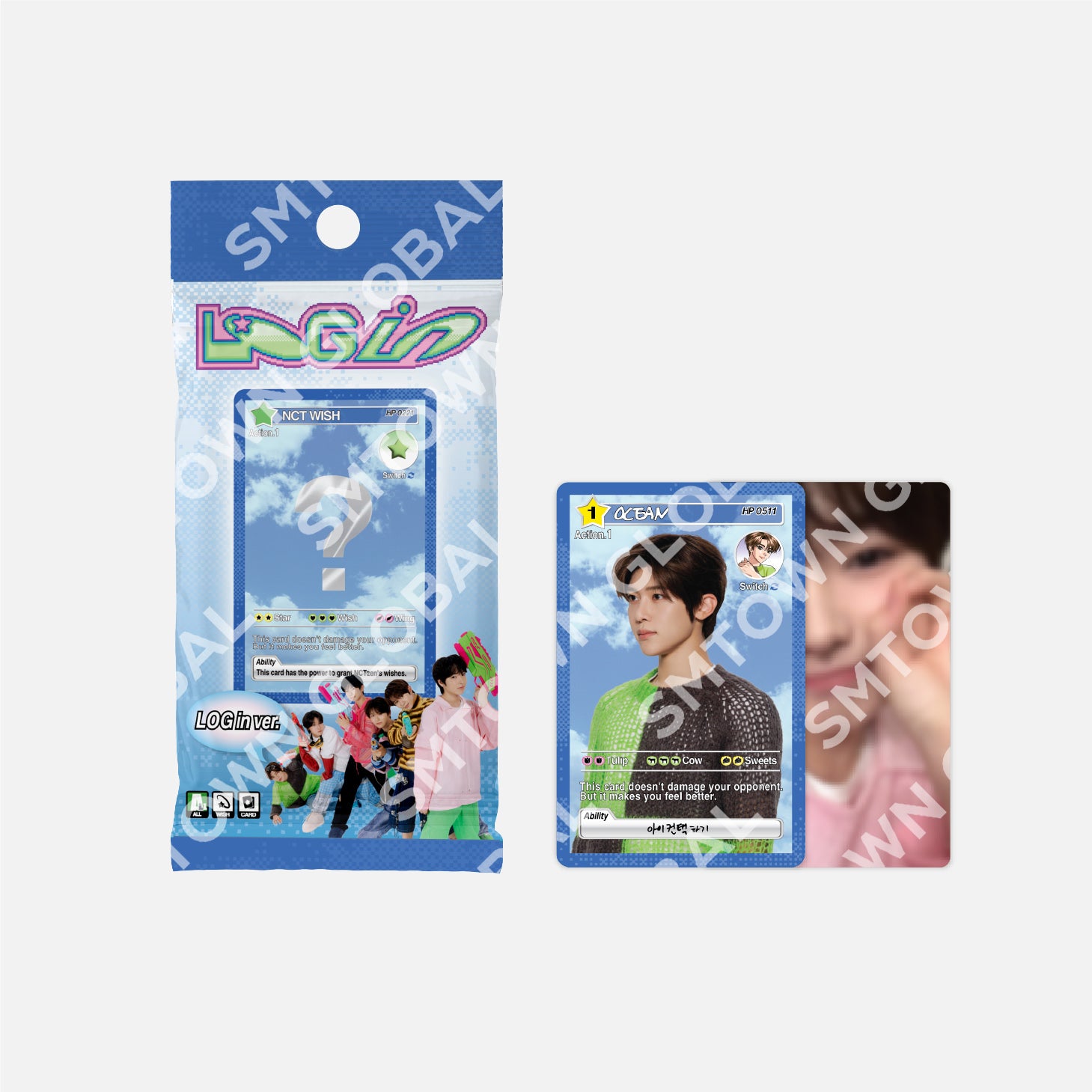 RANDOM TRADING CARD SET [LOG in ver.] - 2025 NCT WISH ASIA TOUR LOG in SEOUL MD