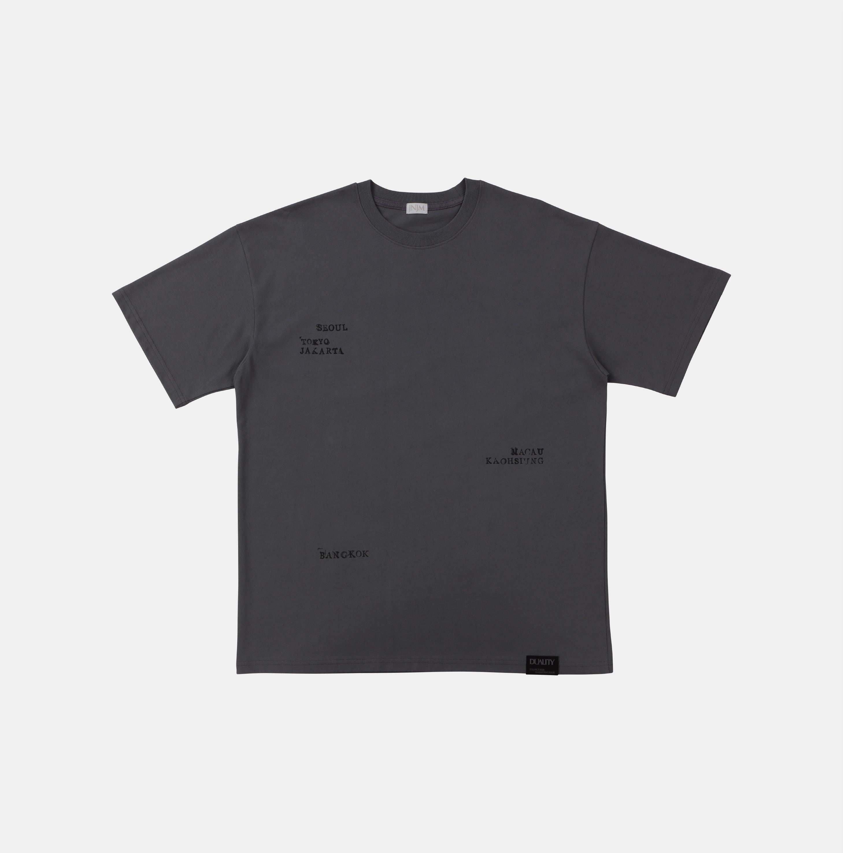 T-SHIRT [CHARCOAL ver.] - 2026 NCT JNJM FANMEETING TOUR DUALITY