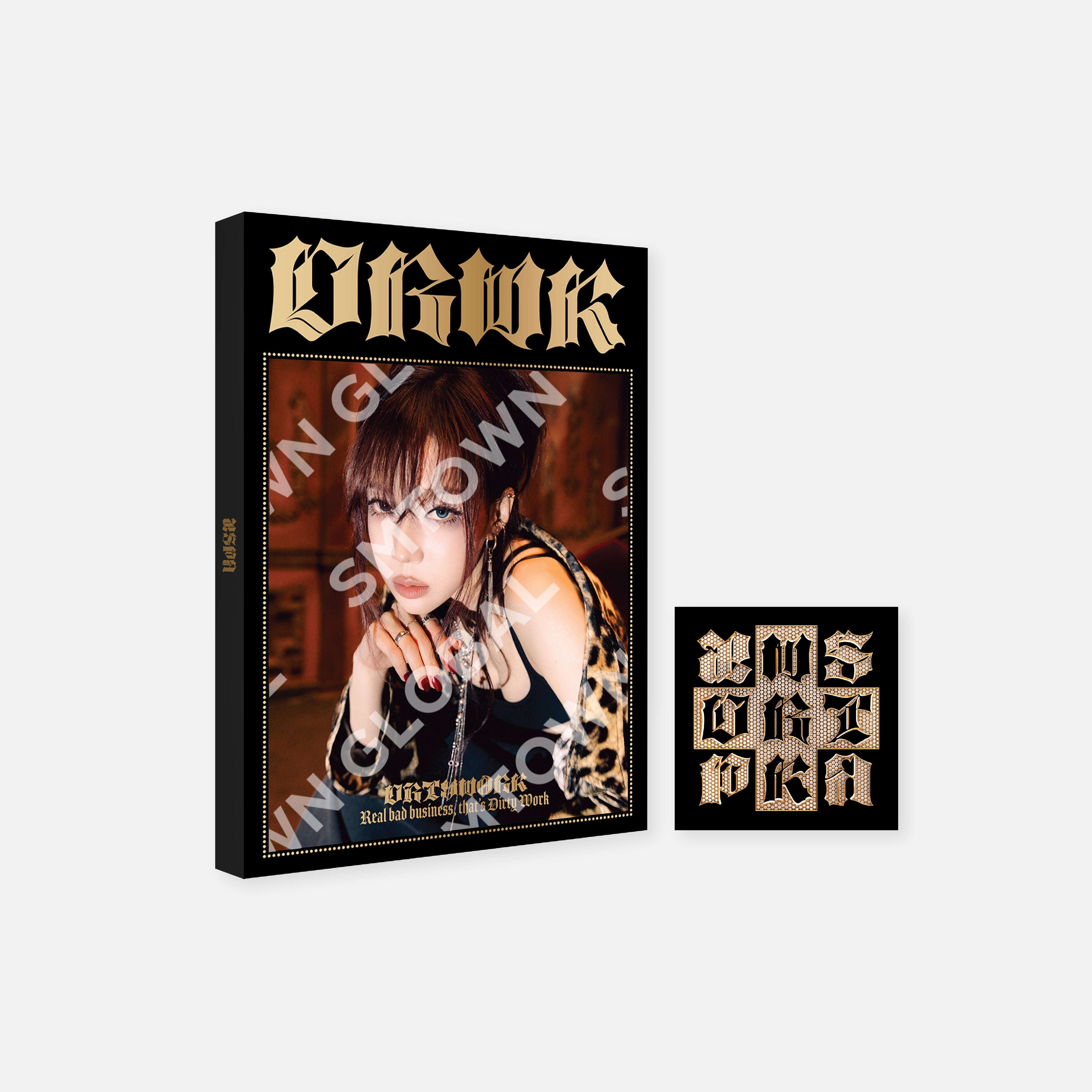 POSTCARD SET - aespa - Single 'Dirty Work' MD