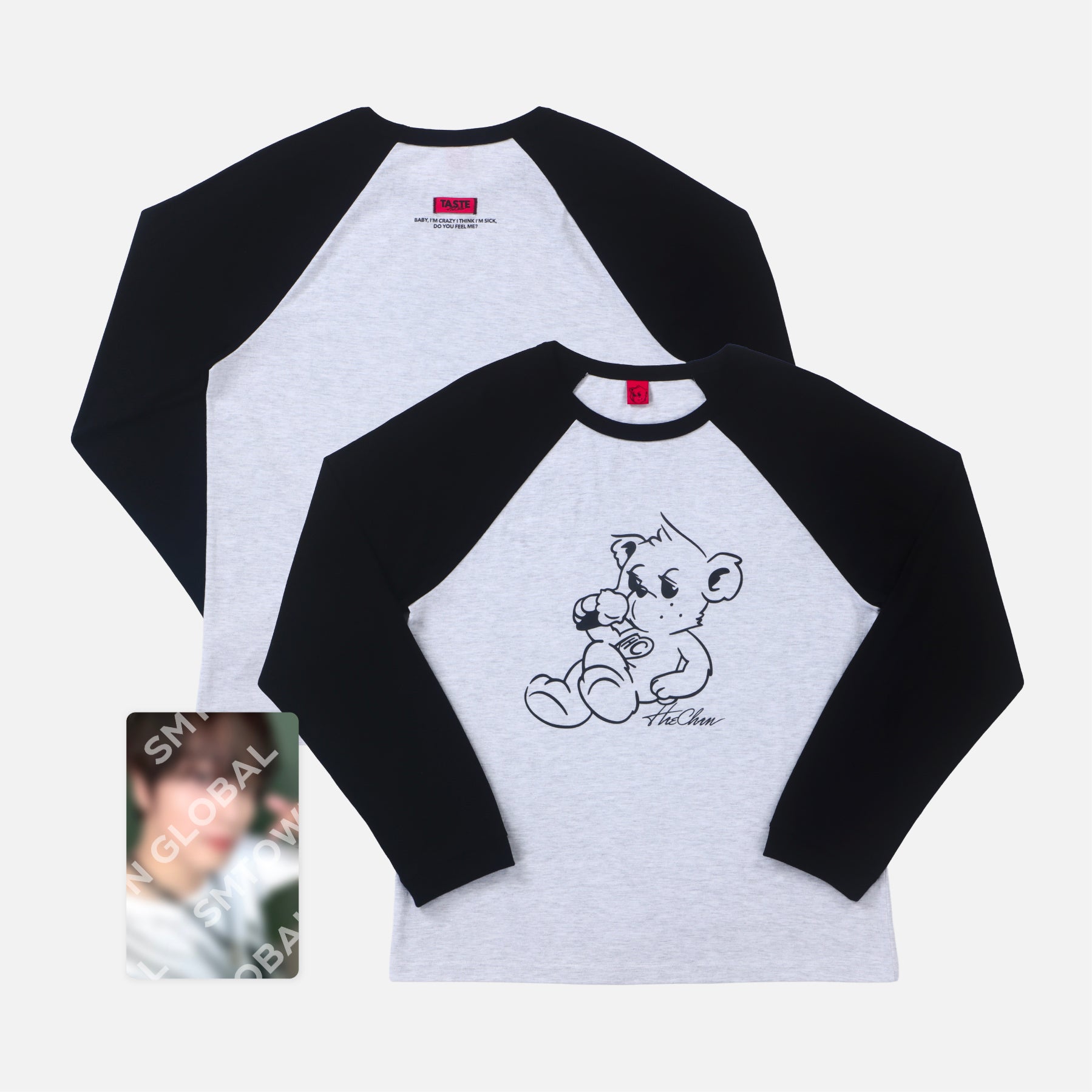 RAGLAN LONG SLEEVE SET- HAECHAN - The 1st Album 'TASTE' MD