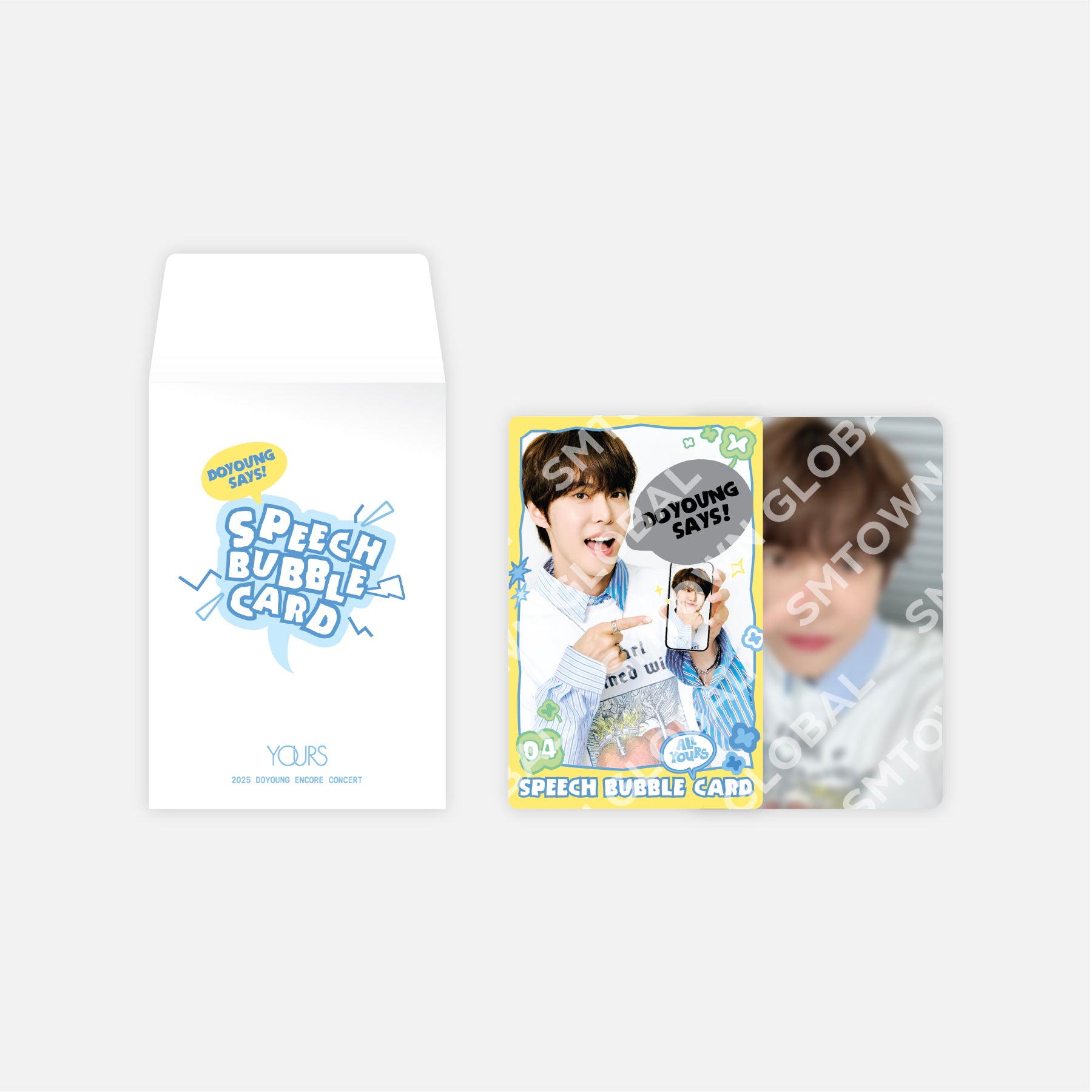 SPEECH BUBBLE CARD SET - 2025 DOYOUNG ENCORE CONCERT [Yours] MD