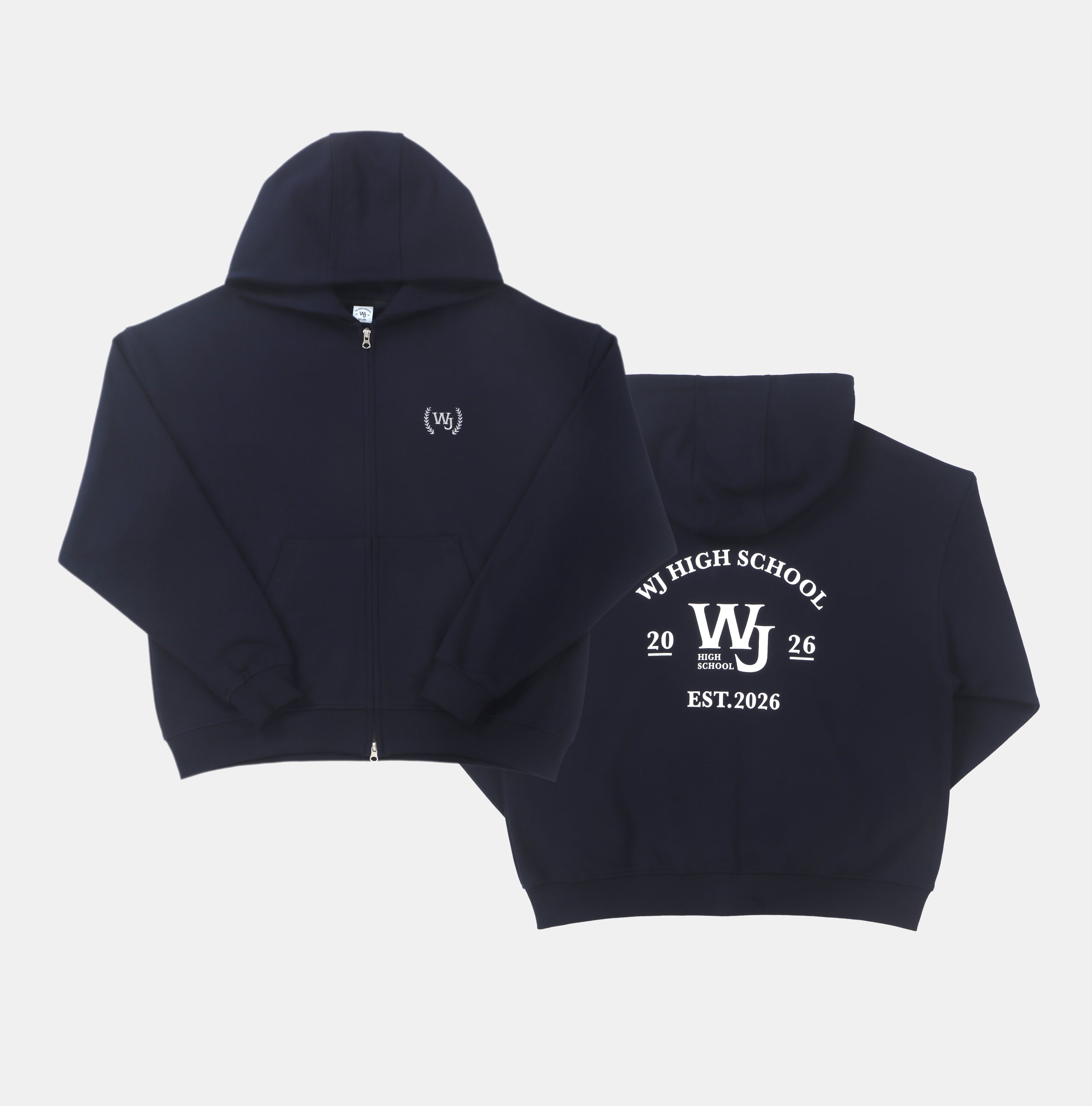ZIP-UP HOODIE - SMTR25 <REPLY HIGH SCHOOL> MD