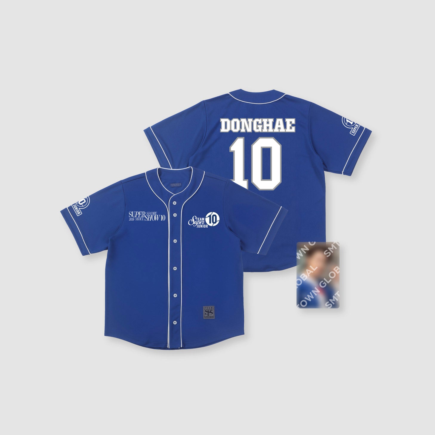 BASEBALL UNIFORM SET - SUPER JUNIOR 20th Anniversary TOUR <SUPER SHOW 10> SJ-CORE in SEOUL MD