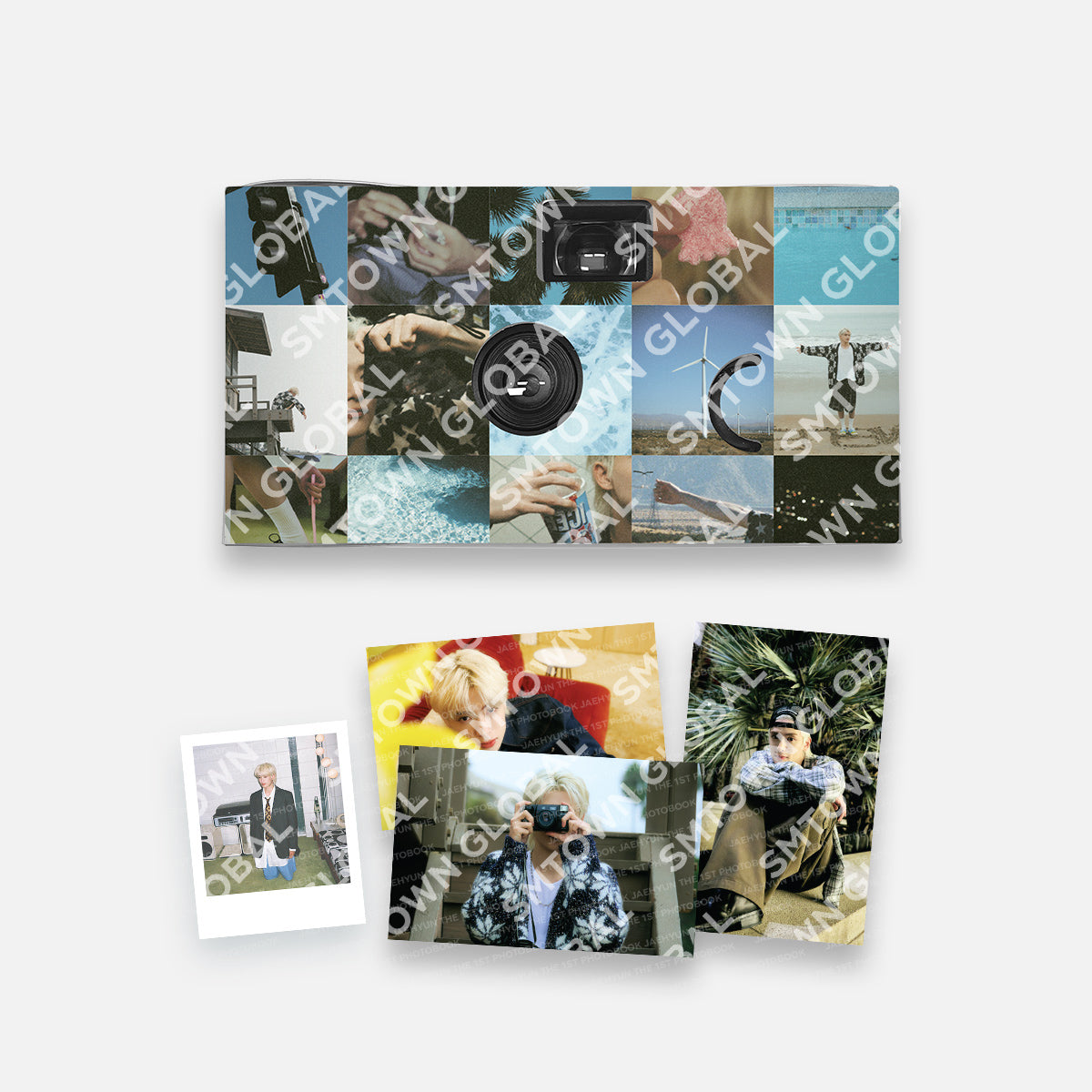 DISPOSABLE CAMERA SET - JAEHYUN THE 1ST PHOTOBOOK [ FROM J : LOVE ACROSS THE MILES ] MD