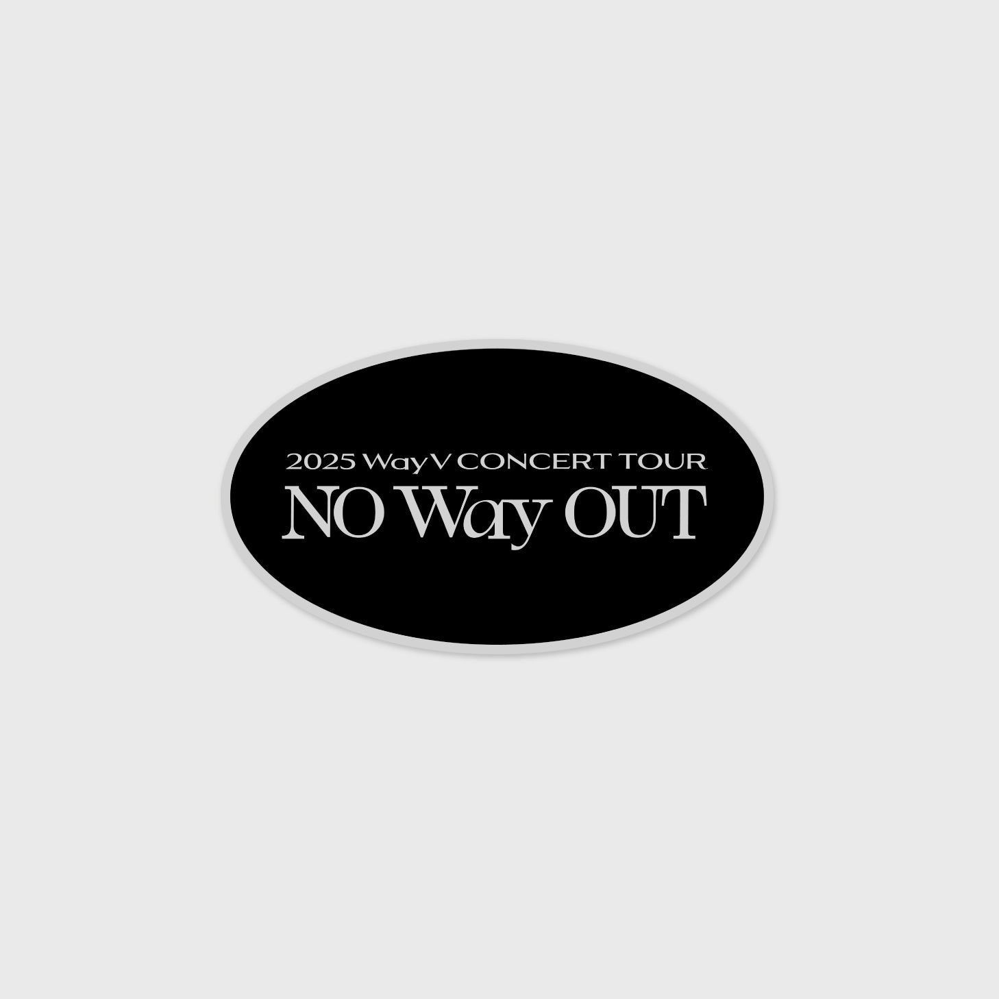 LOGO BADGE - 2025 WayV Concert Tour [NO Way OUT] in SEOUL MD