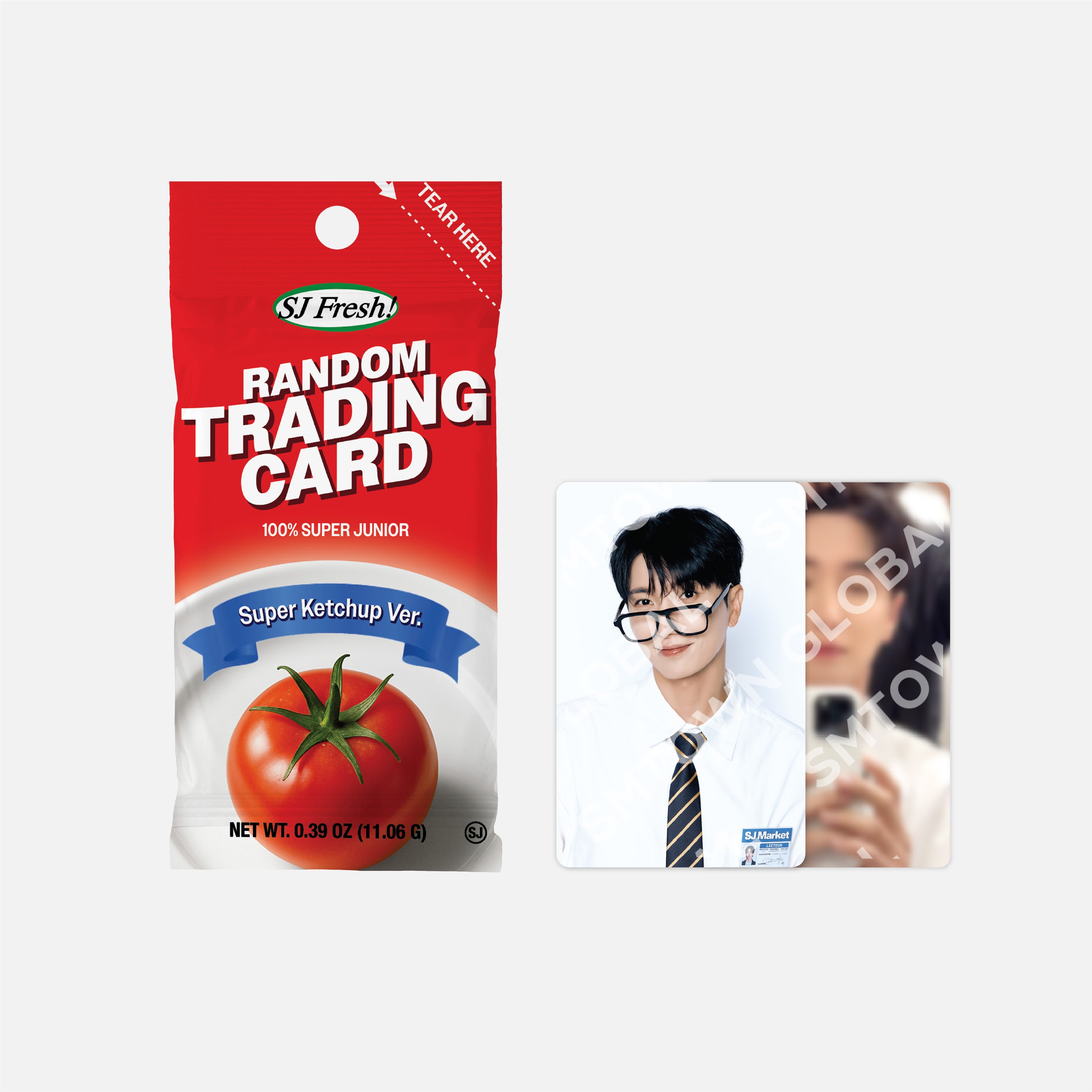 RANDOM TRADING CARD SET (SUPER KETCHUP ver.) - GRAND OPENING! SJ MARKET MD