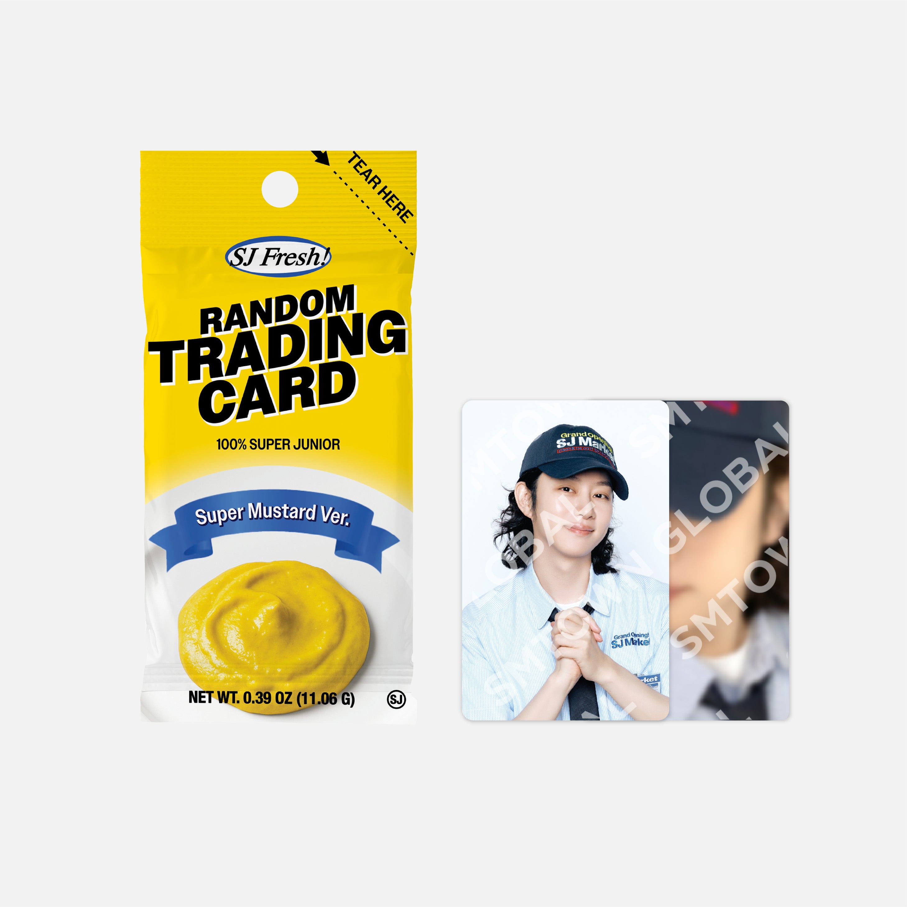 RANDOM TRADING CARD SET (SUPER MUSTARD ver.) - GRAND OPENING! SJ MARKET MD