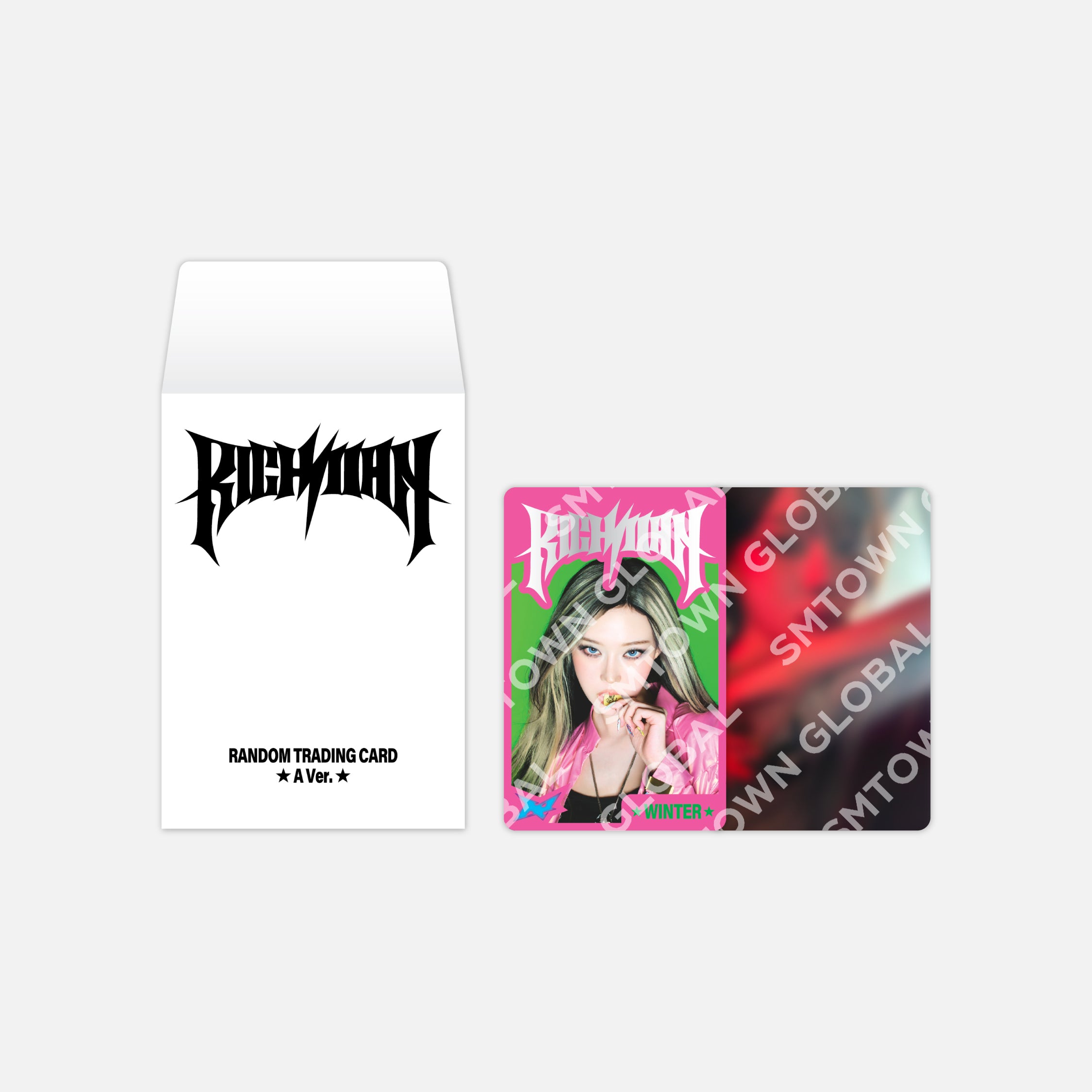 RANDOM TRADING CARD [A ver.]-aespa WEEK - #Rich_Man POP-UP MD