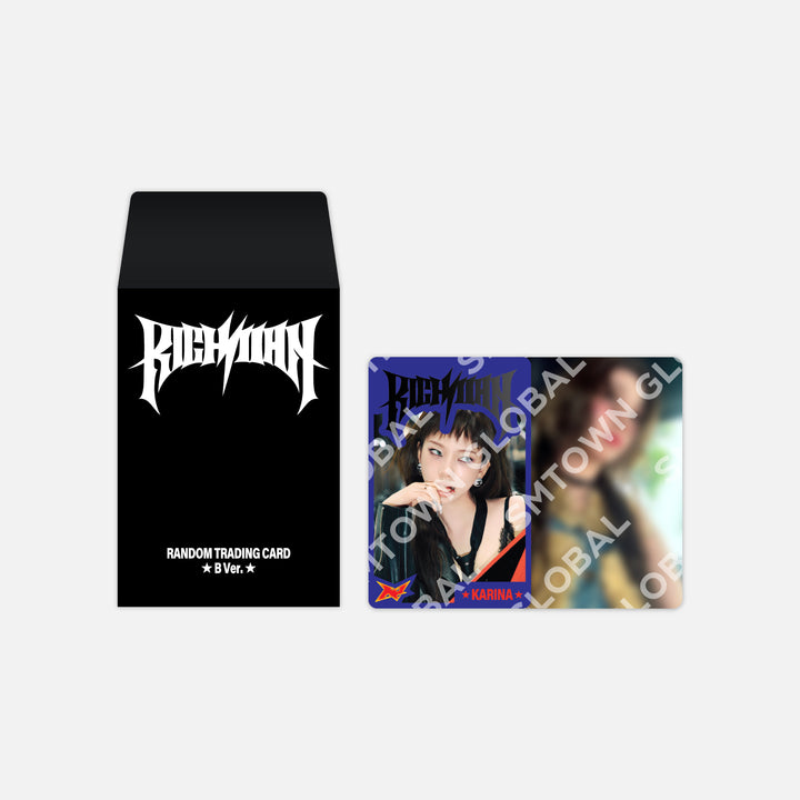 RANDOM TRADING CARD [A ver.]-aespa WEEK - #Rich_Man POP-UP MD – SMTOWN ...
