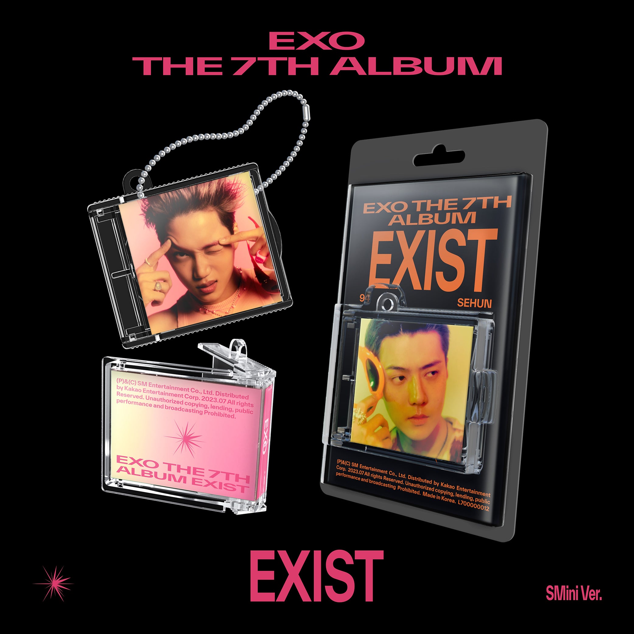 The 7th Album 'EXIST' (SMini Ver.)(SMART ALBUM) - Random