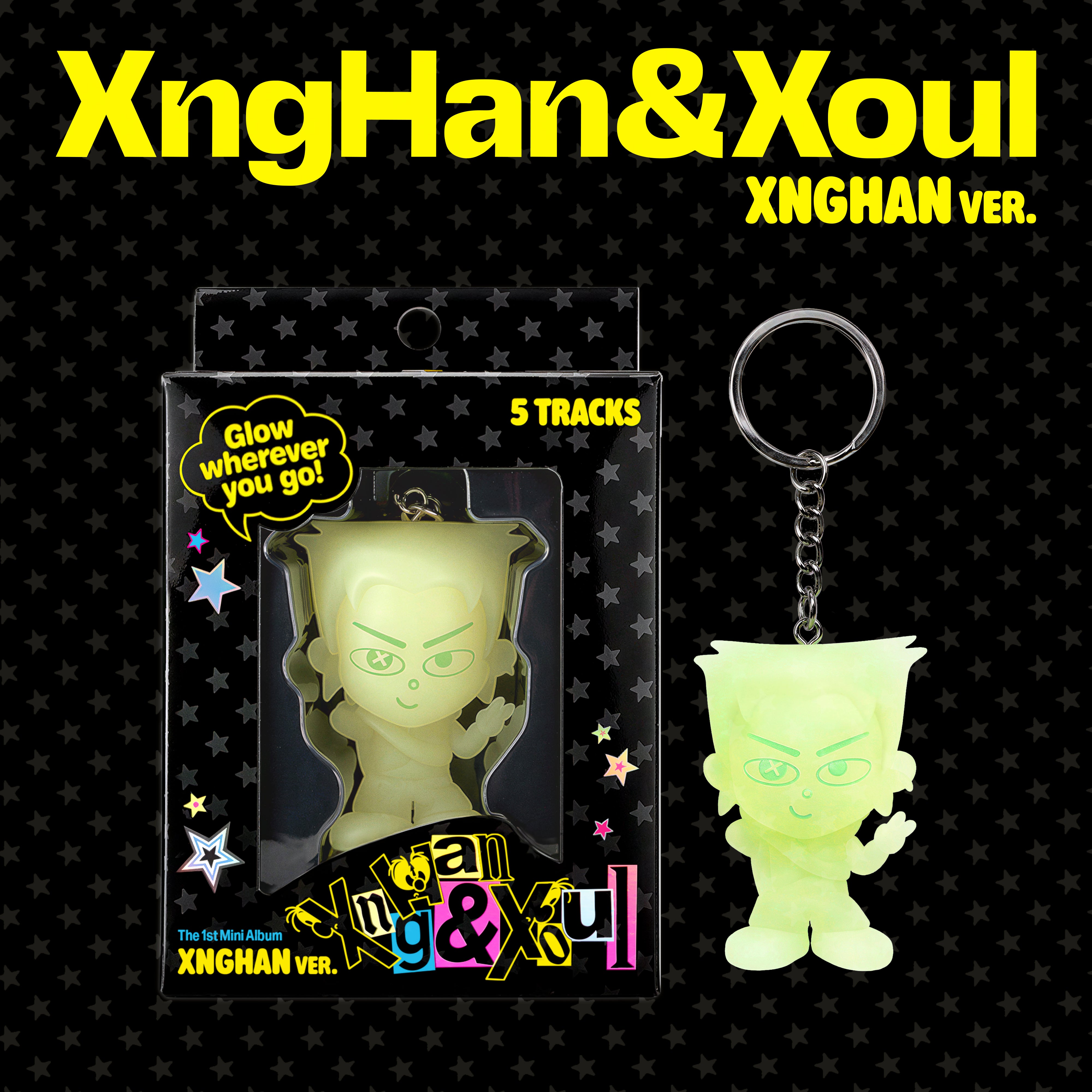 The 1st Mini Album 'Glow' (XngHan Ver.) (SMART ALBUM)
