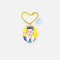ACRYLIC KEYRING - Hearts2Hearts - The 2nd Mini Album 'Lemon Tang'