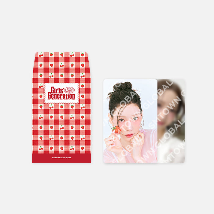 RANDOM TRADING CARD SET [RED BERRY ver.] - 2025 SM ARTIST SEASON'S GREETINGS MD