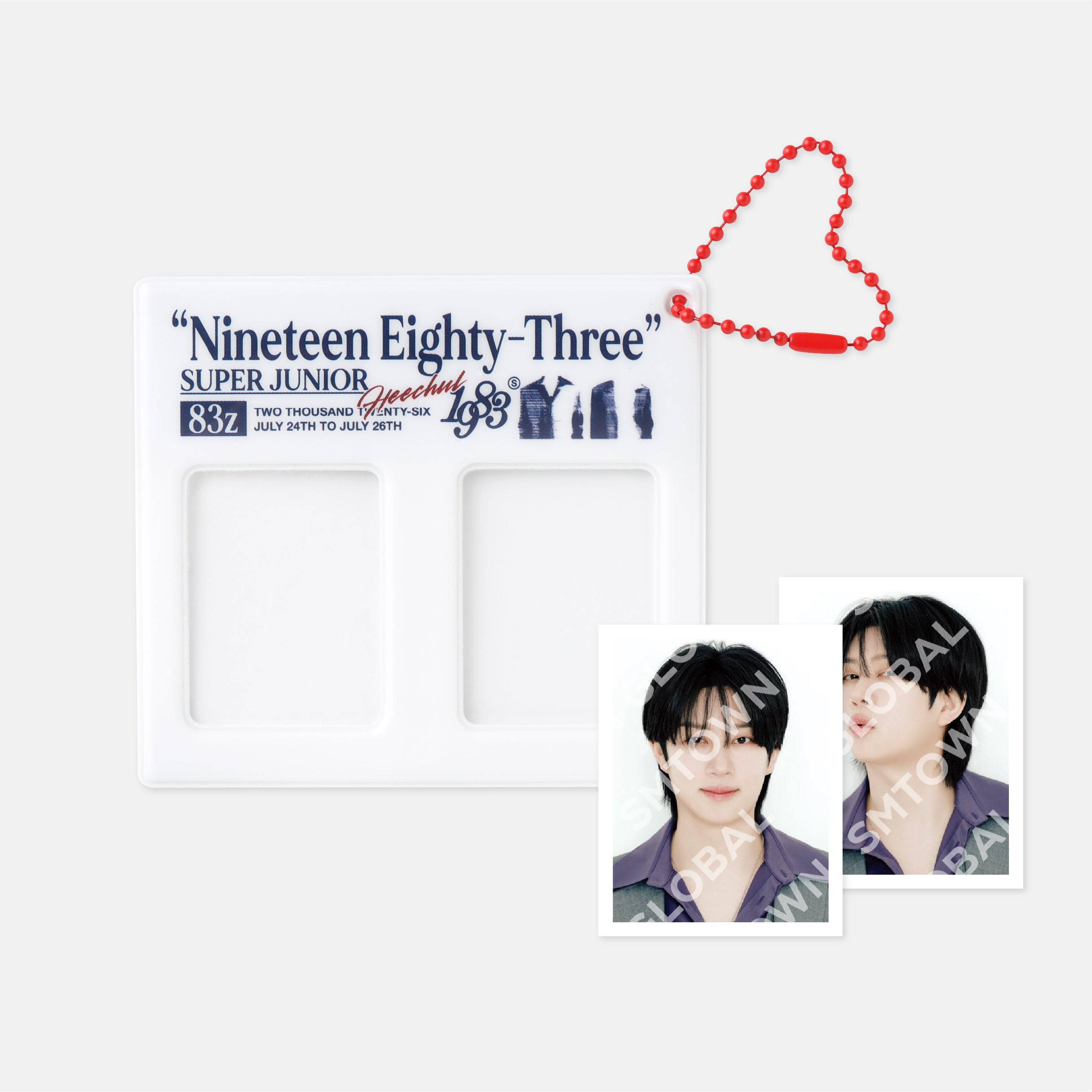 ID PHOTO HOLDER SET - 2026 SUPER JUNIOR-83z FANCON TOUR [1983] MD