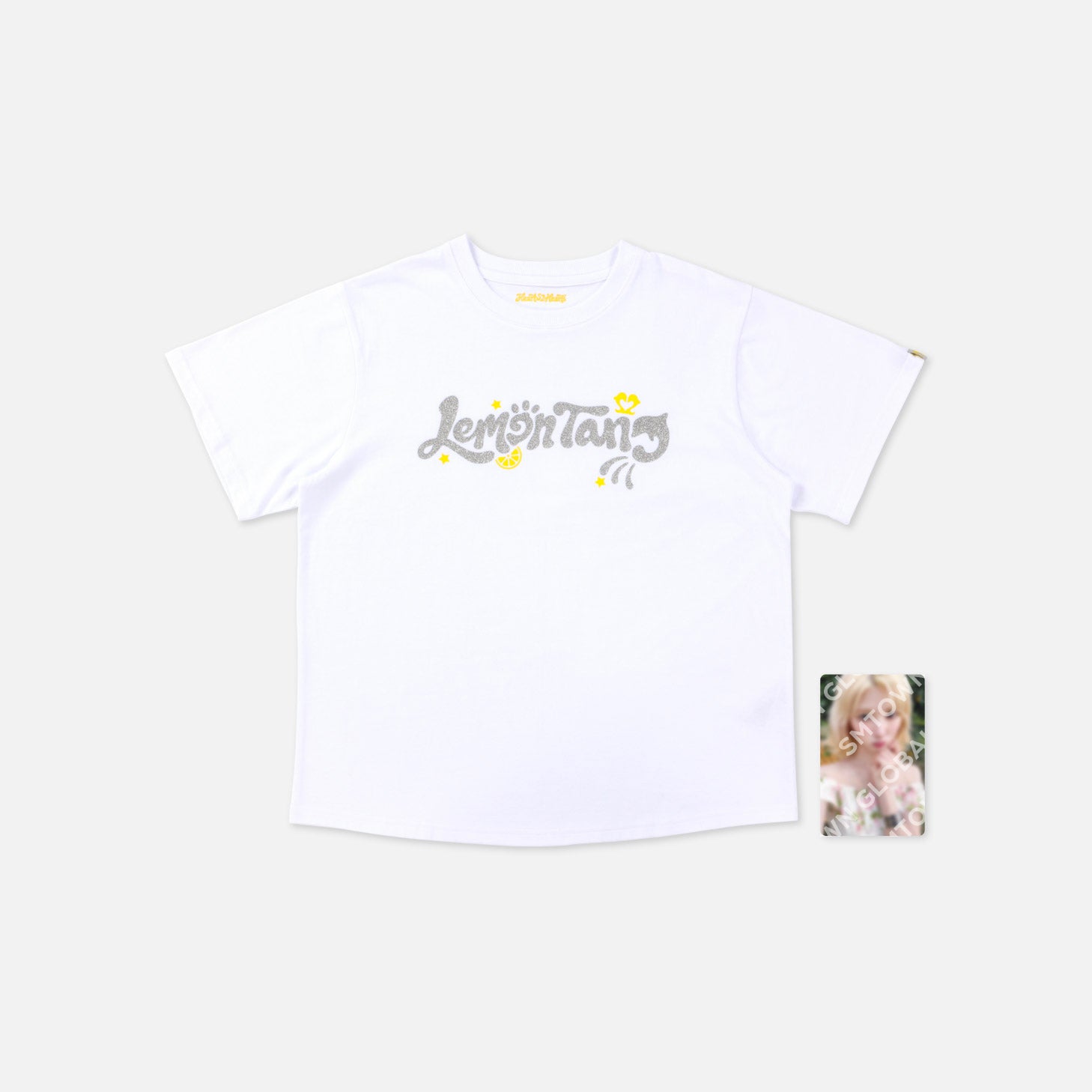 T-SHIRT SET [A ver.] - Hearts2Hearts - The 2nd Mini Album 'Lemon Tang'