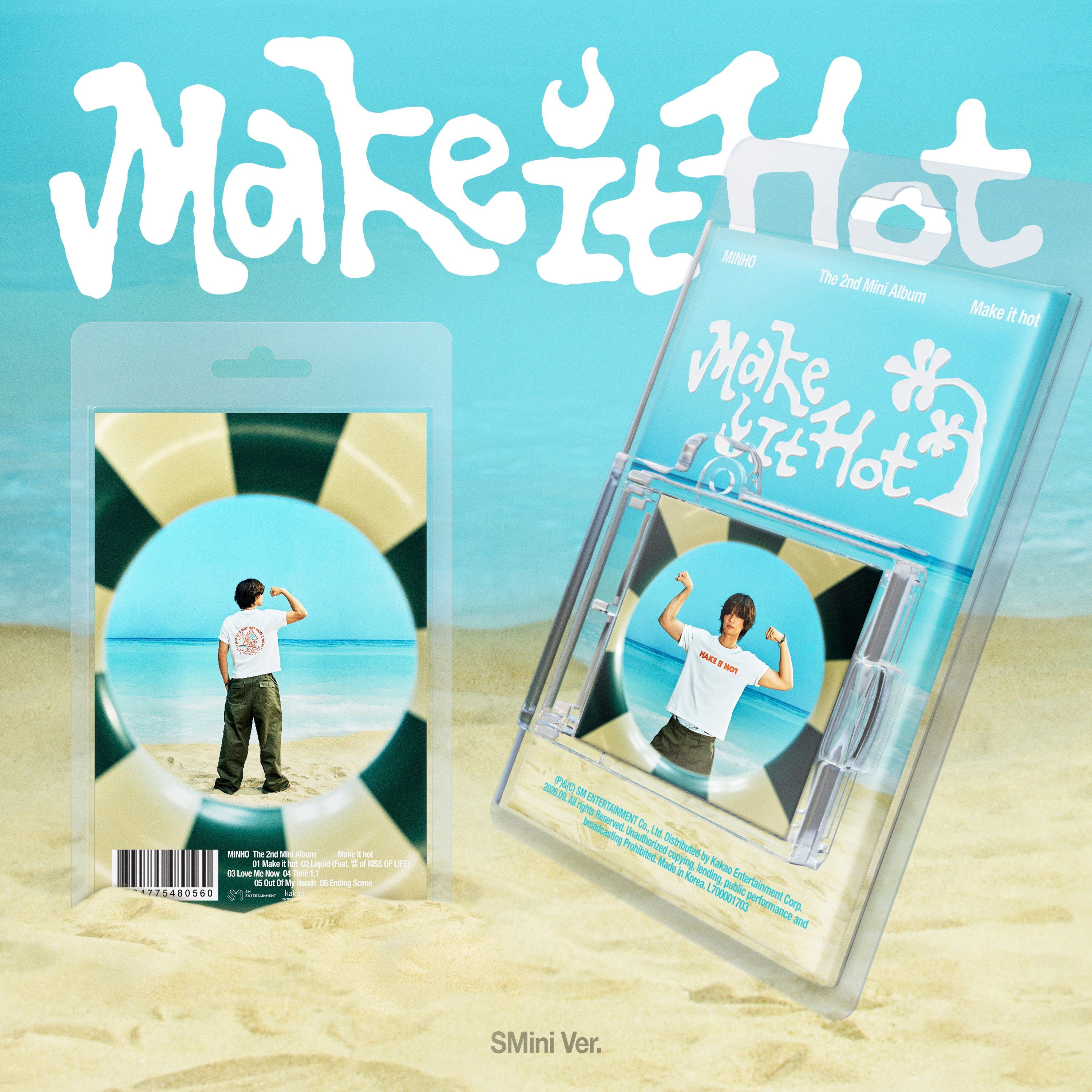 MINHO - The 2nd Mini Album 'Make it hot' (SMini Ver.)(SMART ALBUM)