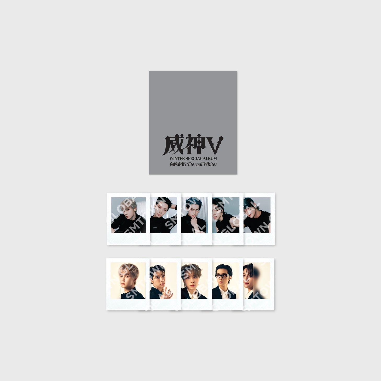 POLAROID SET - WayV Winter Special Album '白色定格 (Eternal White)' MD