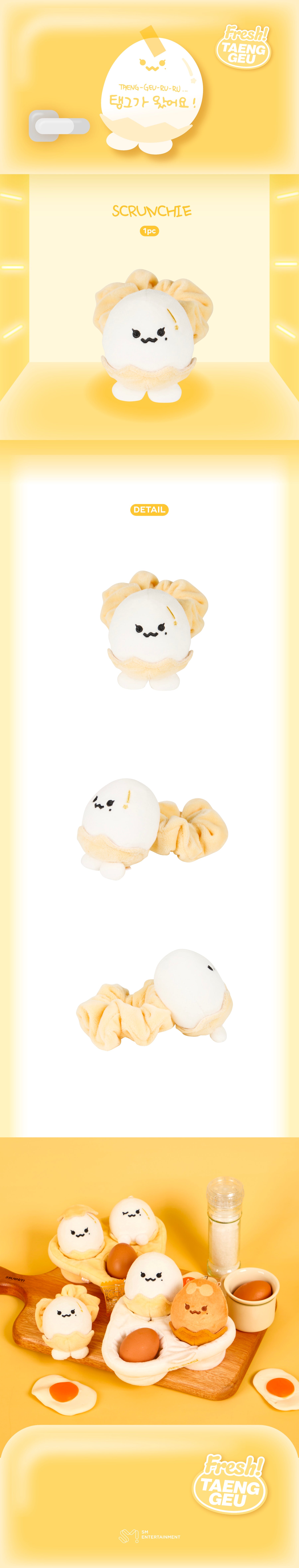 SCRUNCHIE - TAEYEON CHARACTER 'TAENG-GEU-RU-RU' MD – SMTOWN GLOBAL