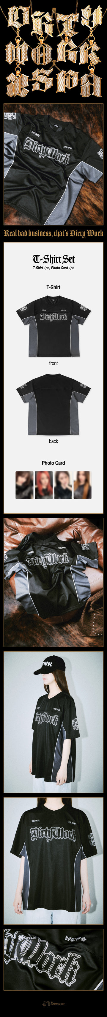 T-SHIRT SET - aespa - Single 'Dirty Work' MD – SMTOWN GLOBAL