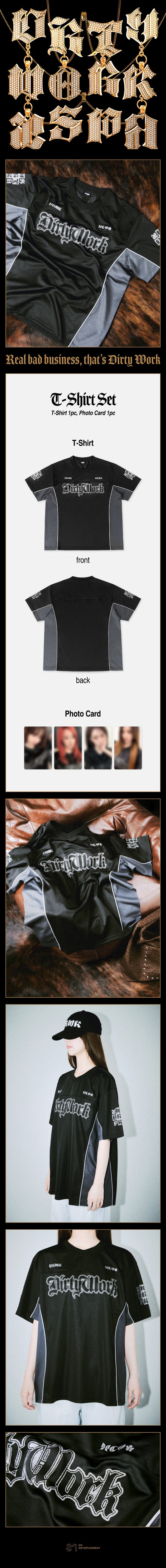 T SHIRT SET aespa Single #39 Dirty Work #39 MD SMTOWN GLOBAL T SHIRT SET aespa Single #39 Dirty Work #39 MD SMTOWN GLOBAL