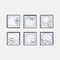 MEMO STAMP - RIIZE 1000 DAYS FAN PARTY [RIIZE OFFIICE] MD