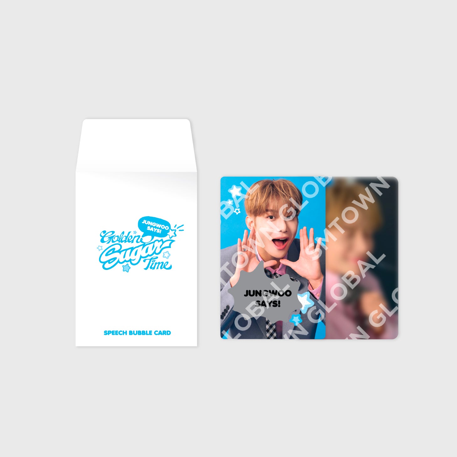 SPEECH BUBBLE CARD SET - 2025 JUNGWOO FANMEETING [Golden Sugar Time] MD