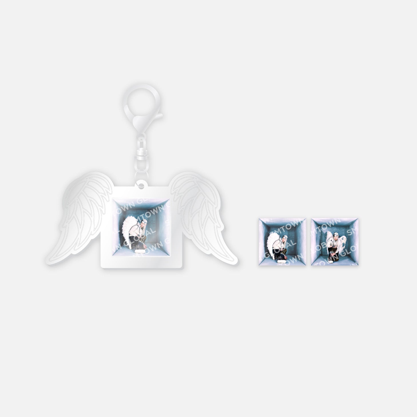 MINI FRAME KEY RING SET - KEY The 3rd Album 'HUNTER' MD