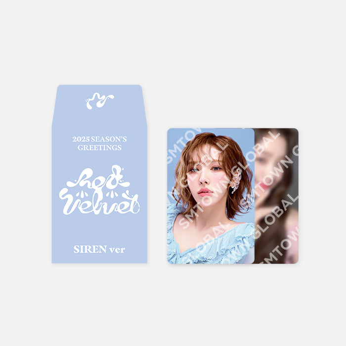 RANDOM TRADING CARD SET [SIREN ver.] - 2025 SM ARTIST SEASON'S GREETINGS MD