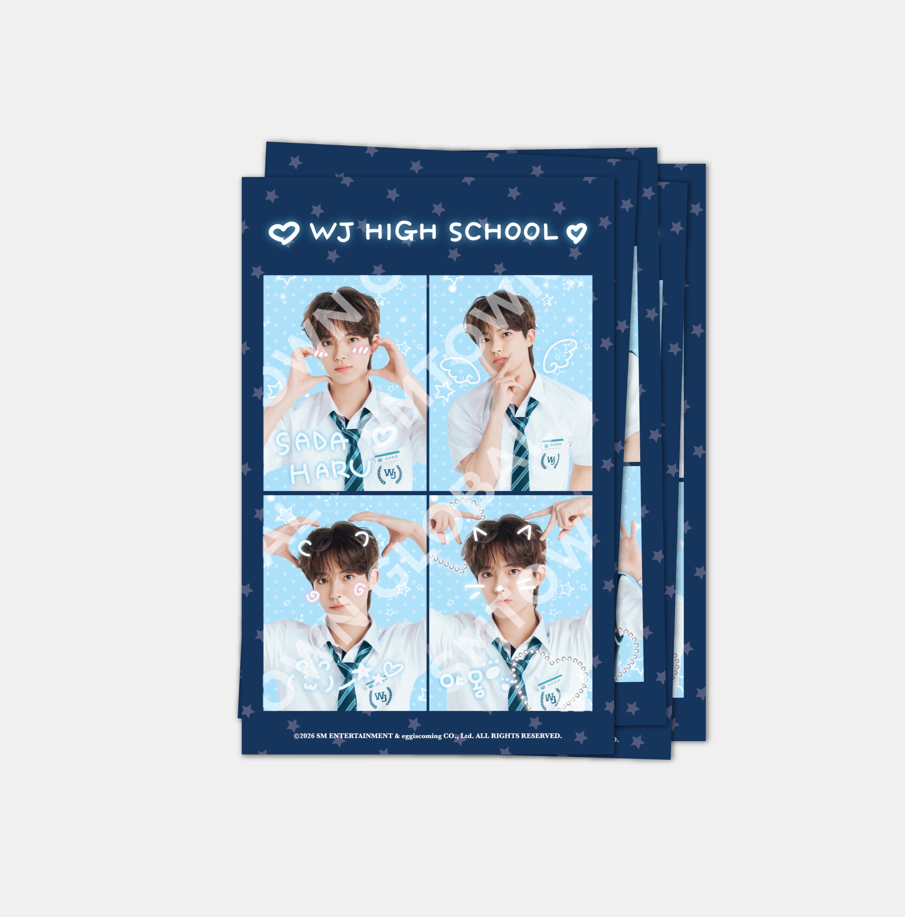 DECO STICKER SET - SMTR25 <REPLY HIGH SCHOOL> MD