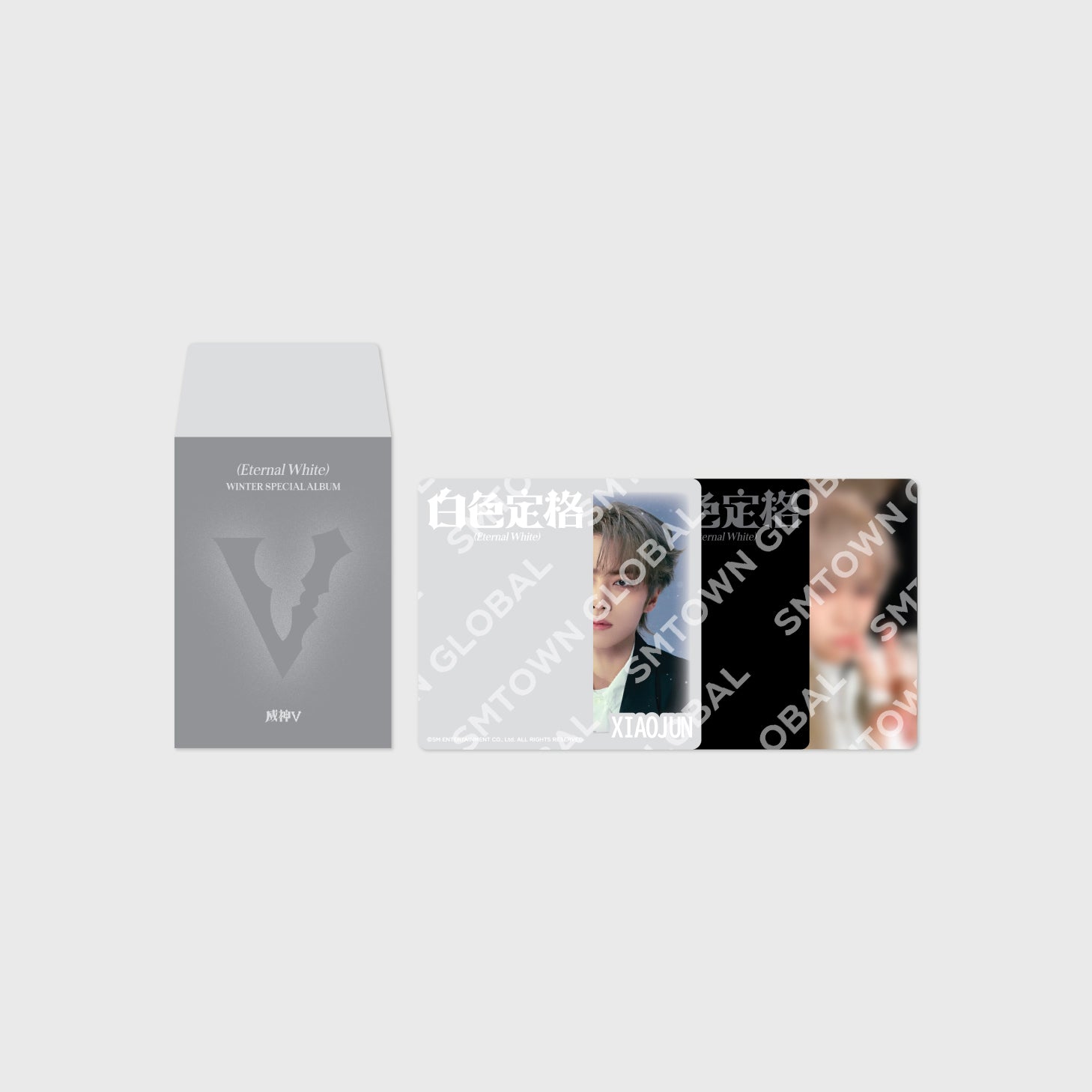 RANDOM TRADING CARD - WayV Winter Special Album '白色定格 (Eternal White)' MD