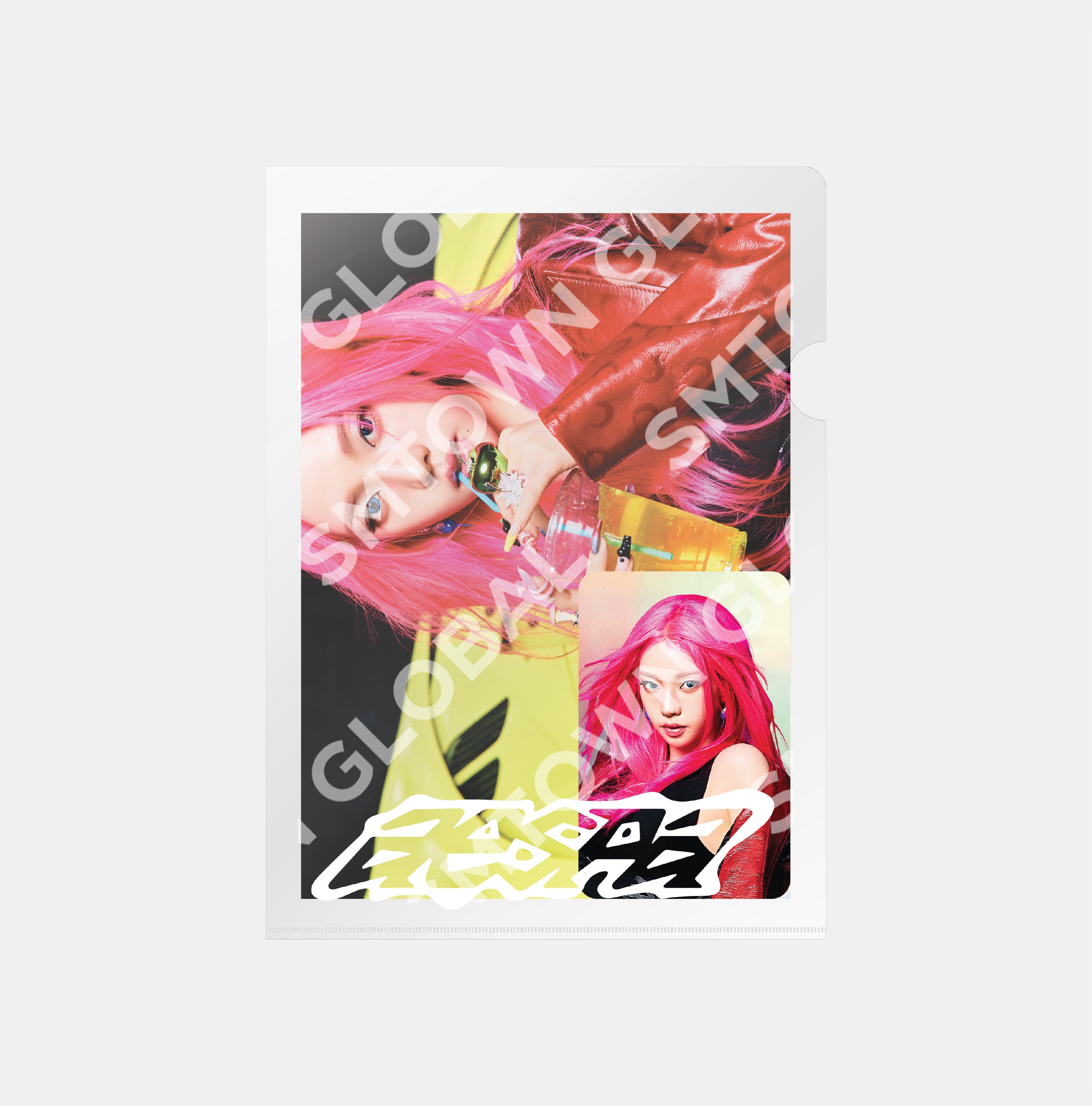 POSTCARD + HOLOGRAM PHOTO CARD SET [LEMONADE ver.] - aespa 'LEMONADE - The 2nd Album' POP-UP MD