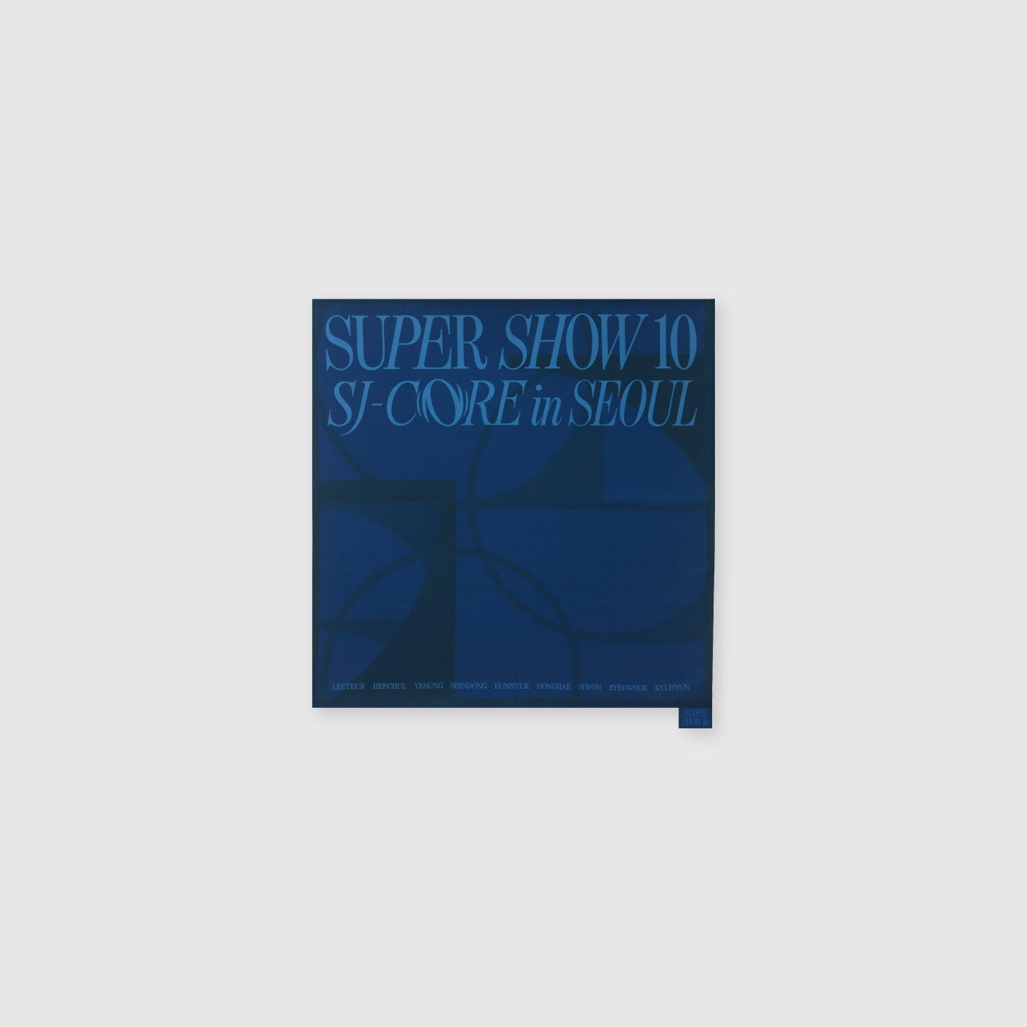 BANDANA - SUPER JUNIOR 20th Anniversary TOUR <SUPER SHOW 10> SJ-CORE in SEOUL MD