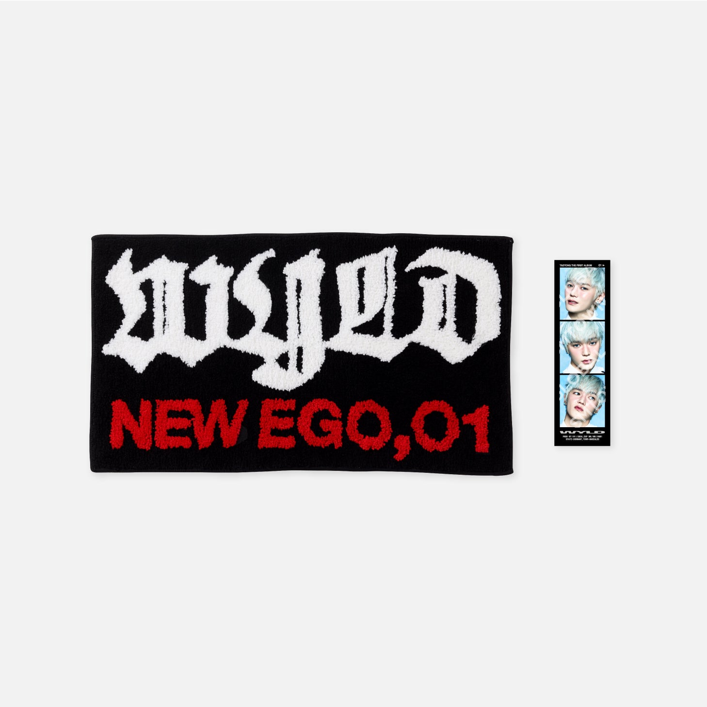 WYLD: RUG & 3CUT PHOTO SET - TAEYONG - The 1st Album 'WYLD'