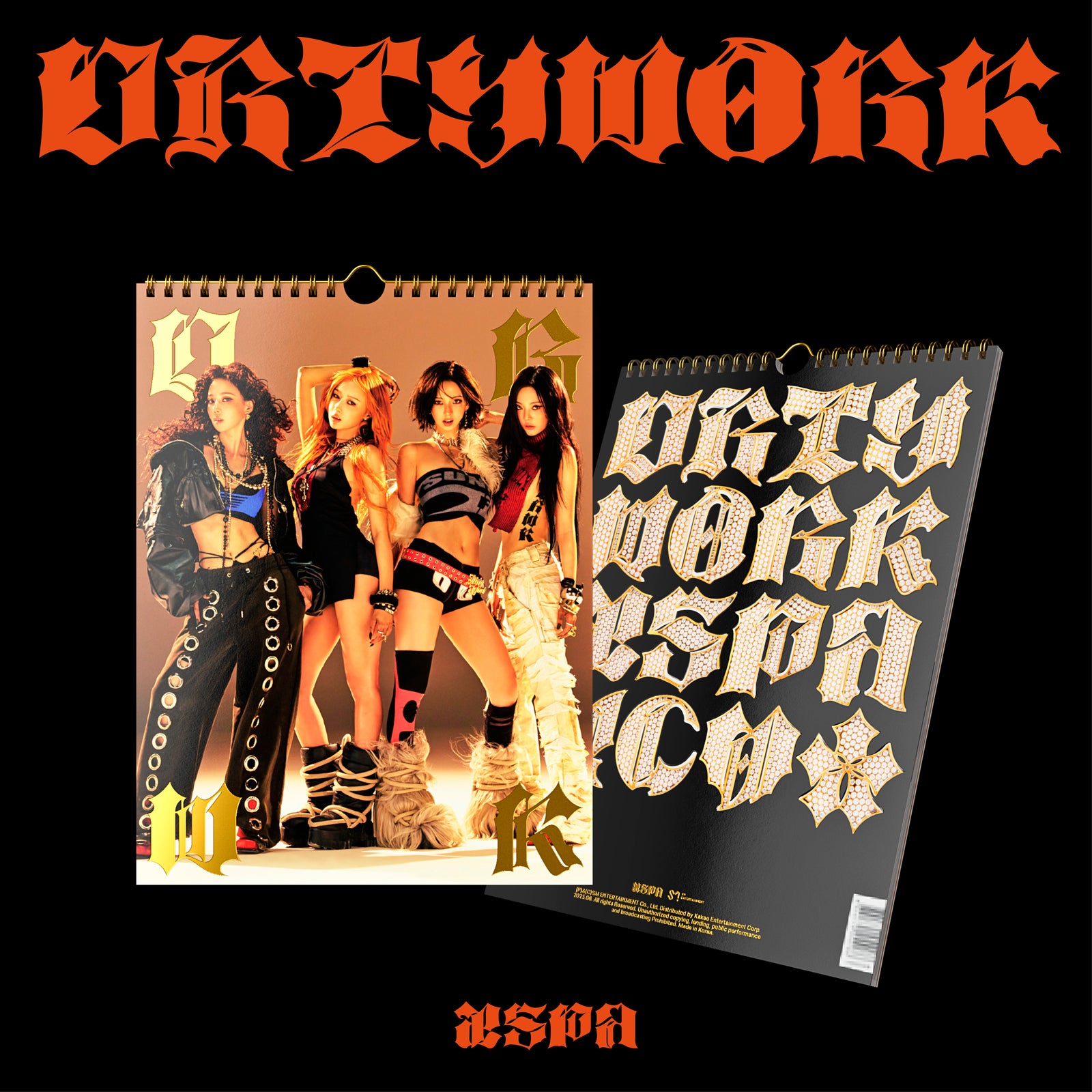 Dirty Work Aespa AESPA - DIRTY WORK (DIRTY CASE Ver.) RANDOM