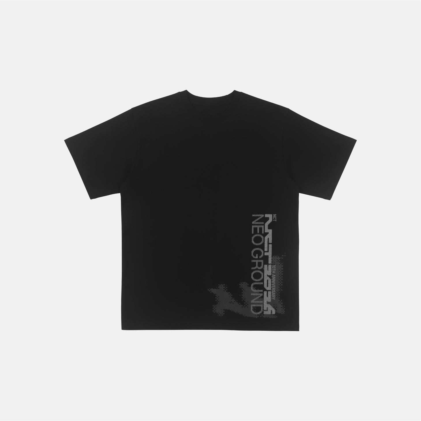 NEO GROUND T-SHIRT [BLACK ver.] - NCT 10TH ANNIVERSARY [NCT 2026] POP-UP : NEO GROUND MD