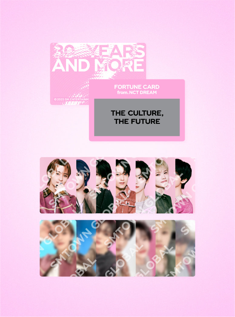 FORTUNE SCRATCH CARD SET_NCT DREAM - SMTOWN LIVE 2025 MD