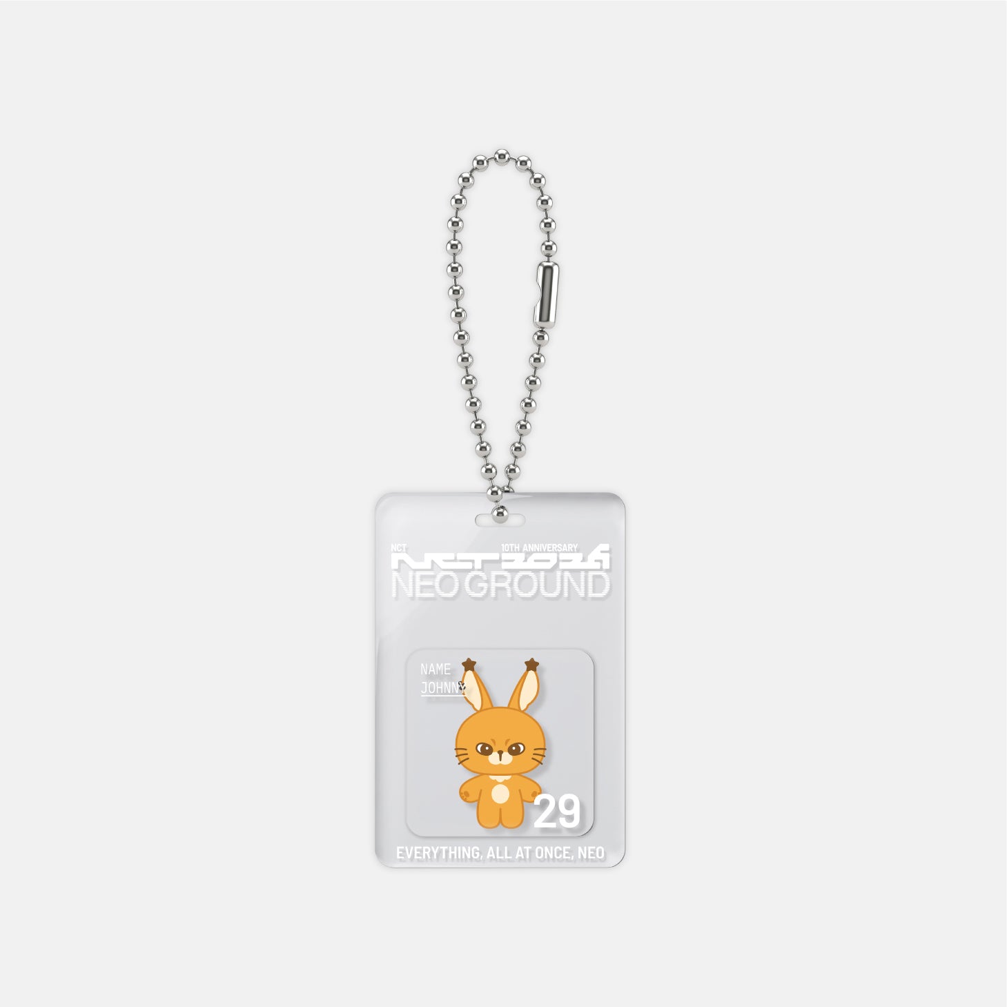 RANDOM CHARACTER MINIATURE KEYRING - NCT 10TH ANNIVERSARY [NCT 2026] POP-UP : NEO GROUND MD