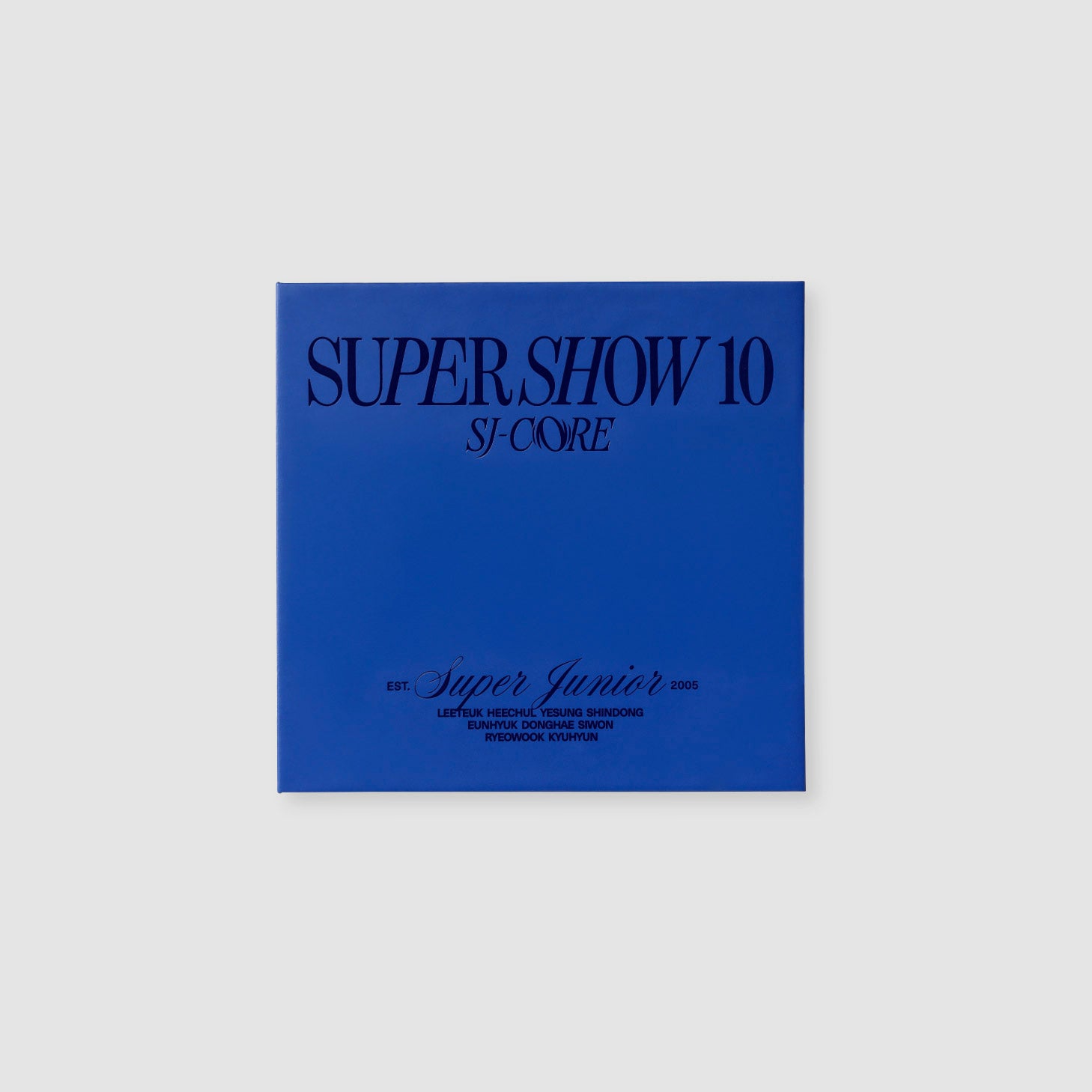 TICKET BOOK - SUPER JUNIOR 20th Anniversary TOUR <SUPER SHOW 10> SJ-CORE in SEOUL MD