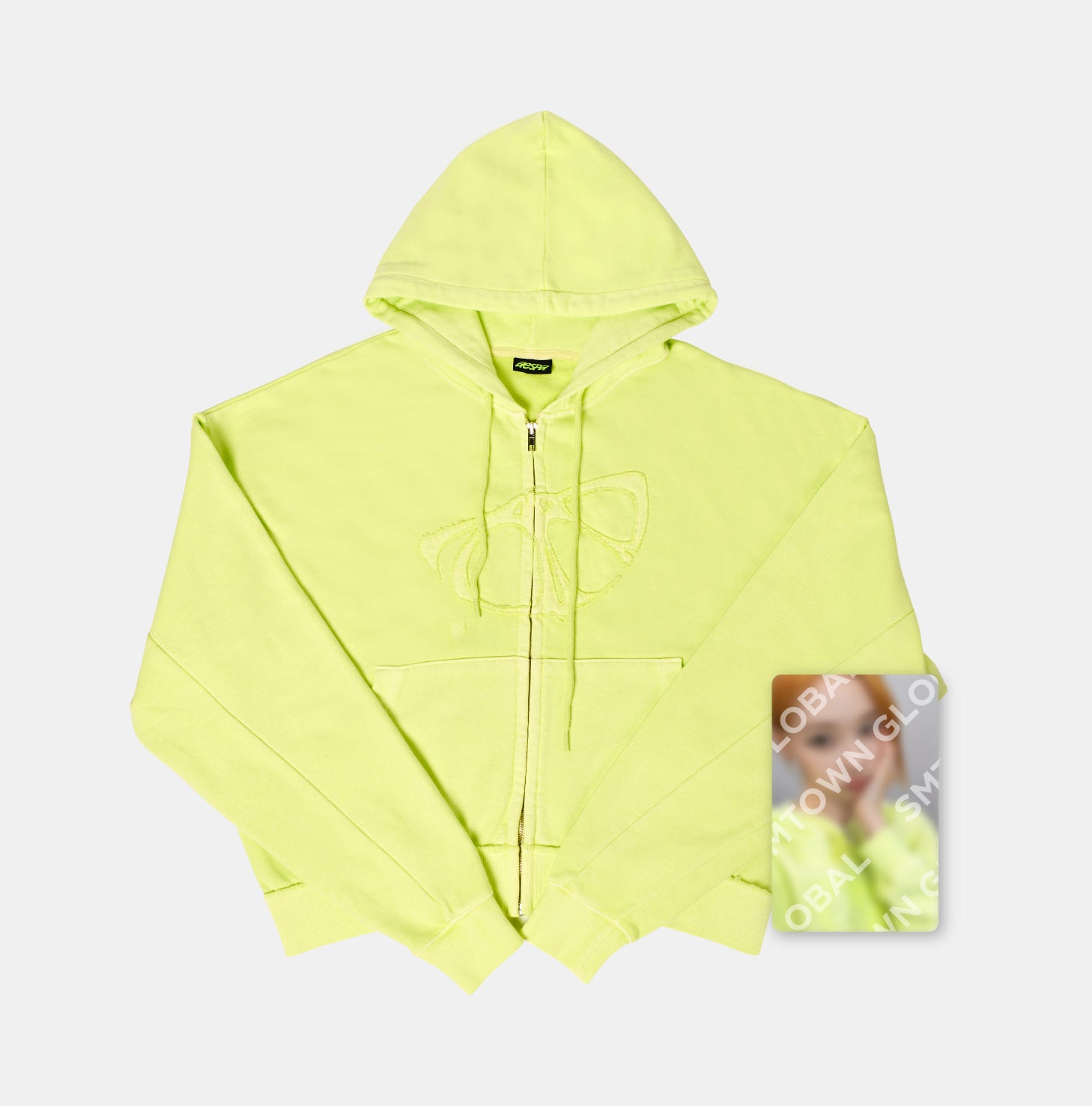 CROP ZIP-UP HOODIE SET - aespa 'LEMONADE - The 2nd Album' POP-UP MD