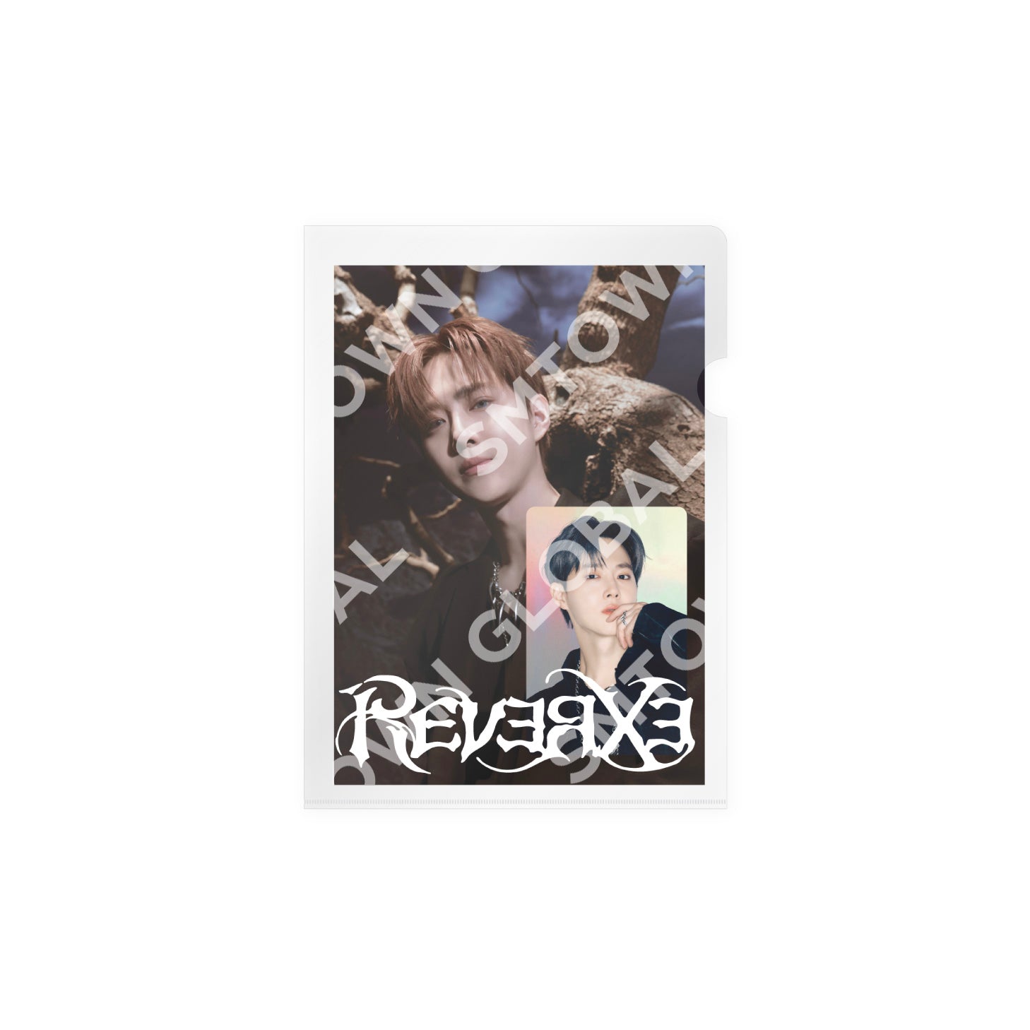 POSTCARD + HOLOGRAM PHOTO CARD SET - EXO 'REVERXE - The 8th Album' POP-UP MD