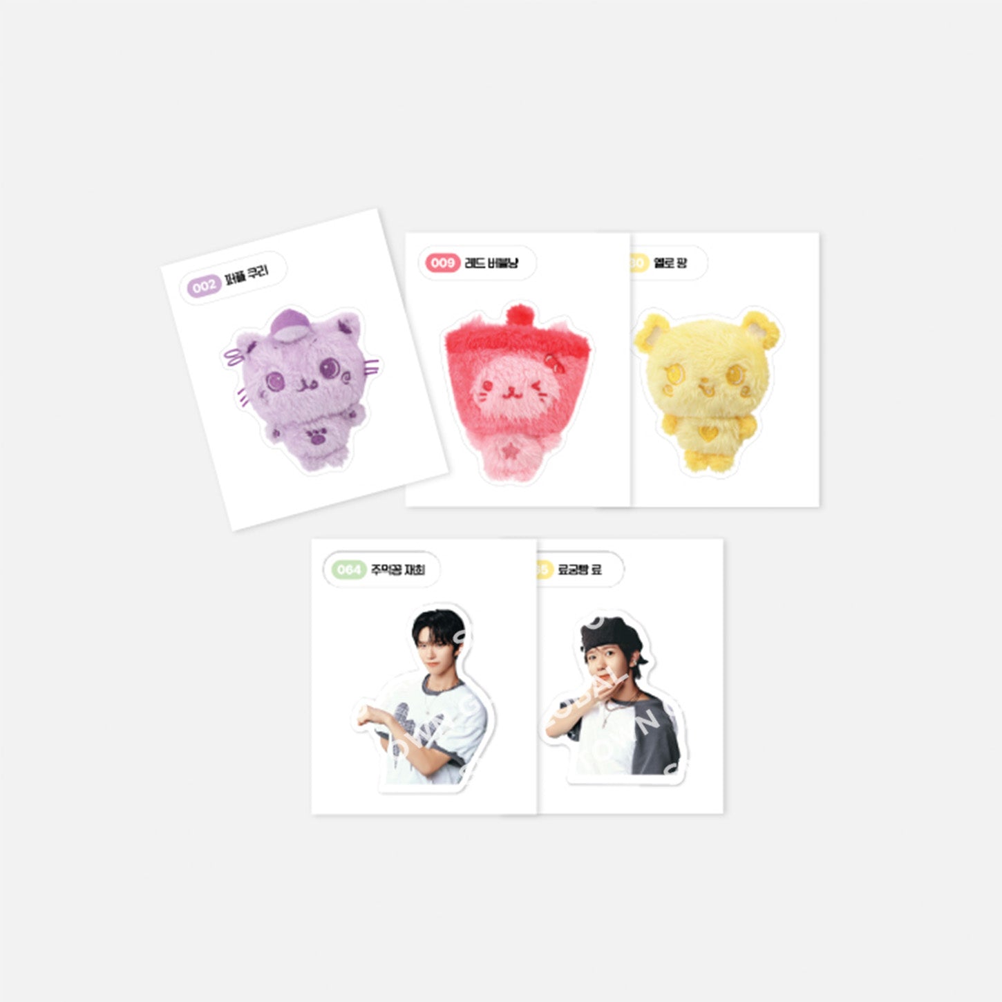 RANDOM TTIBU STICKER SET-NCT WISH POP-UP [FIND YOUR COLOR] MD